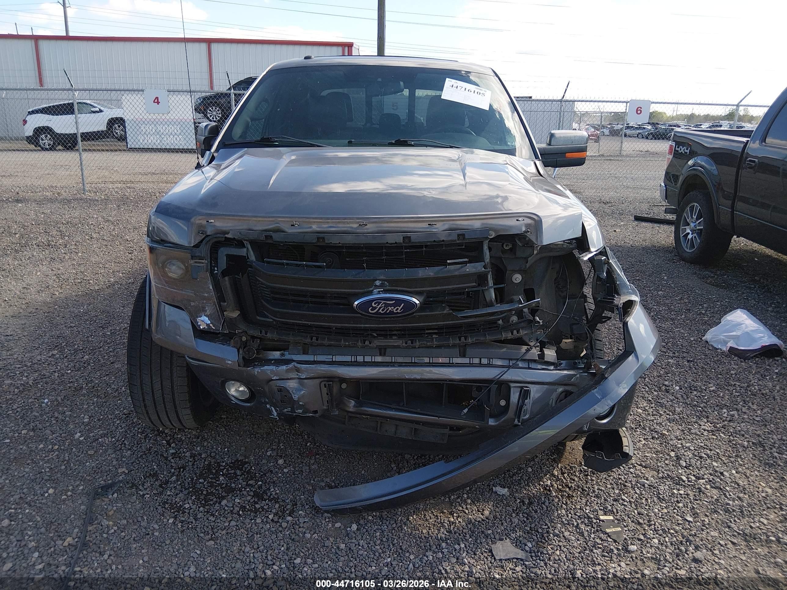 2014 Ford F-150 Fx2 Gray vin: 1FTFW1CFXEFA05158