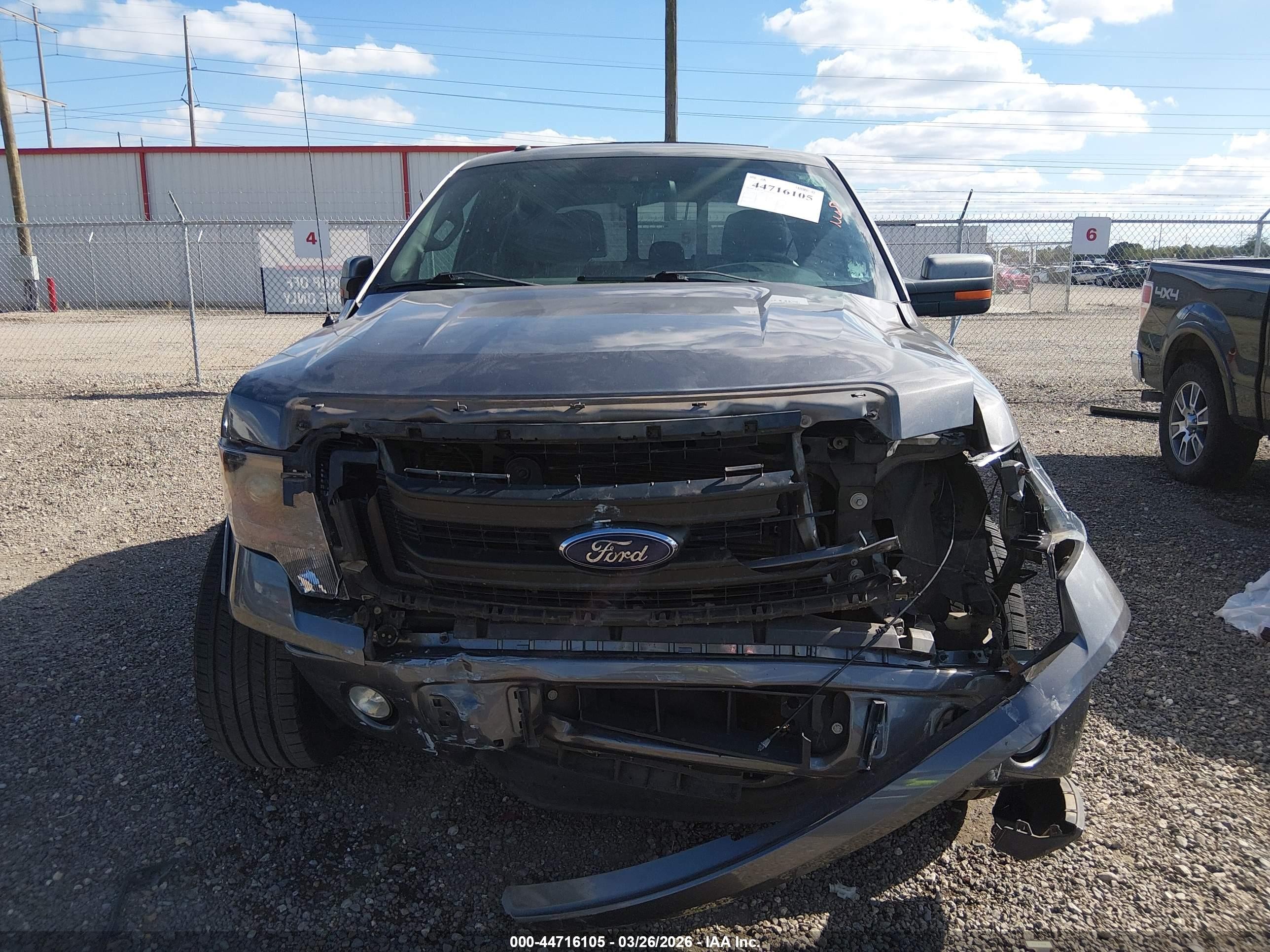 2014 Ford F-150 Fx2 Gray vin: 1FTFW1CFXEFA05158