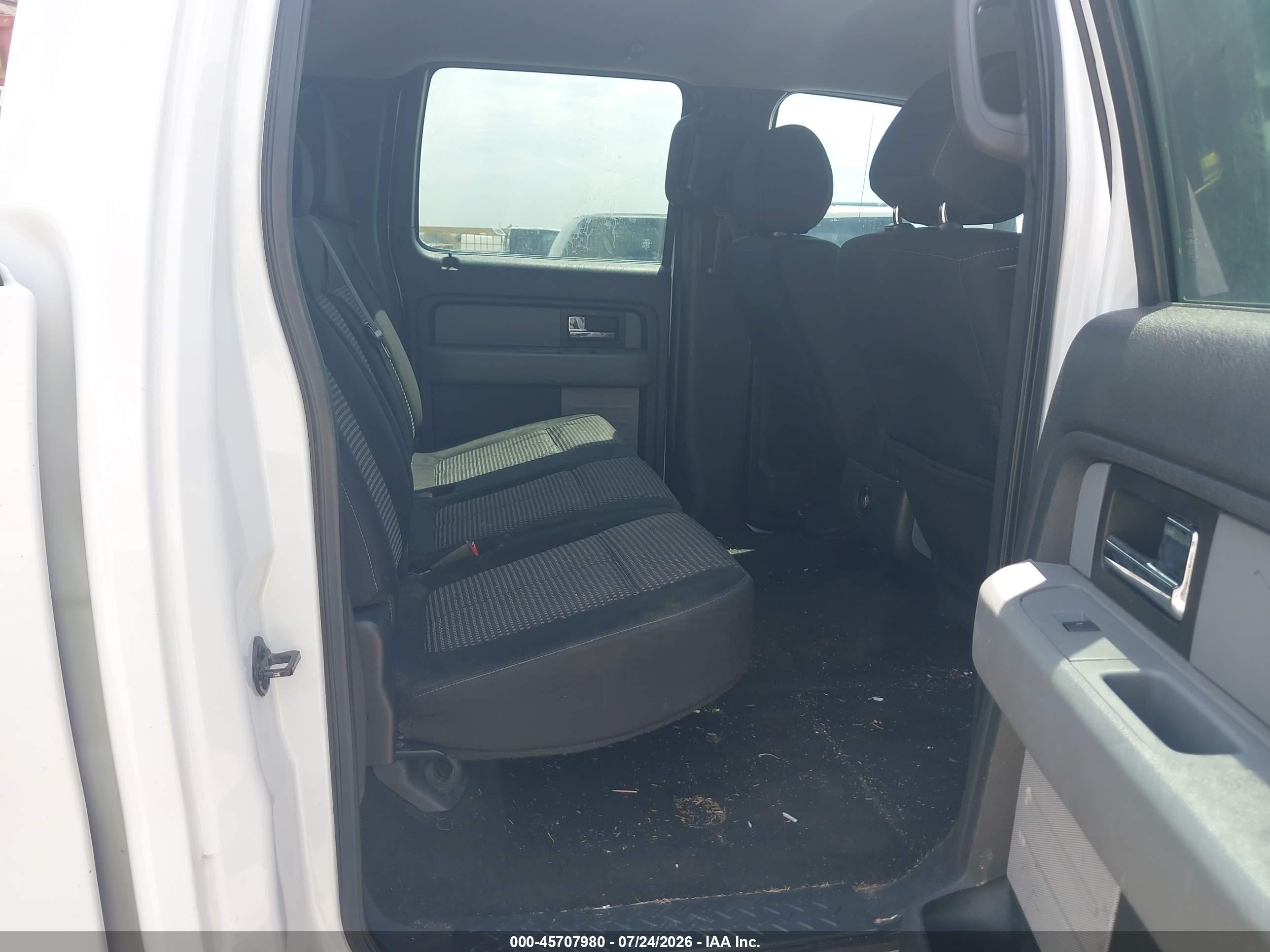 2014 Ford F-150 Stx White vin: 1FTFW1CFXEFA27984