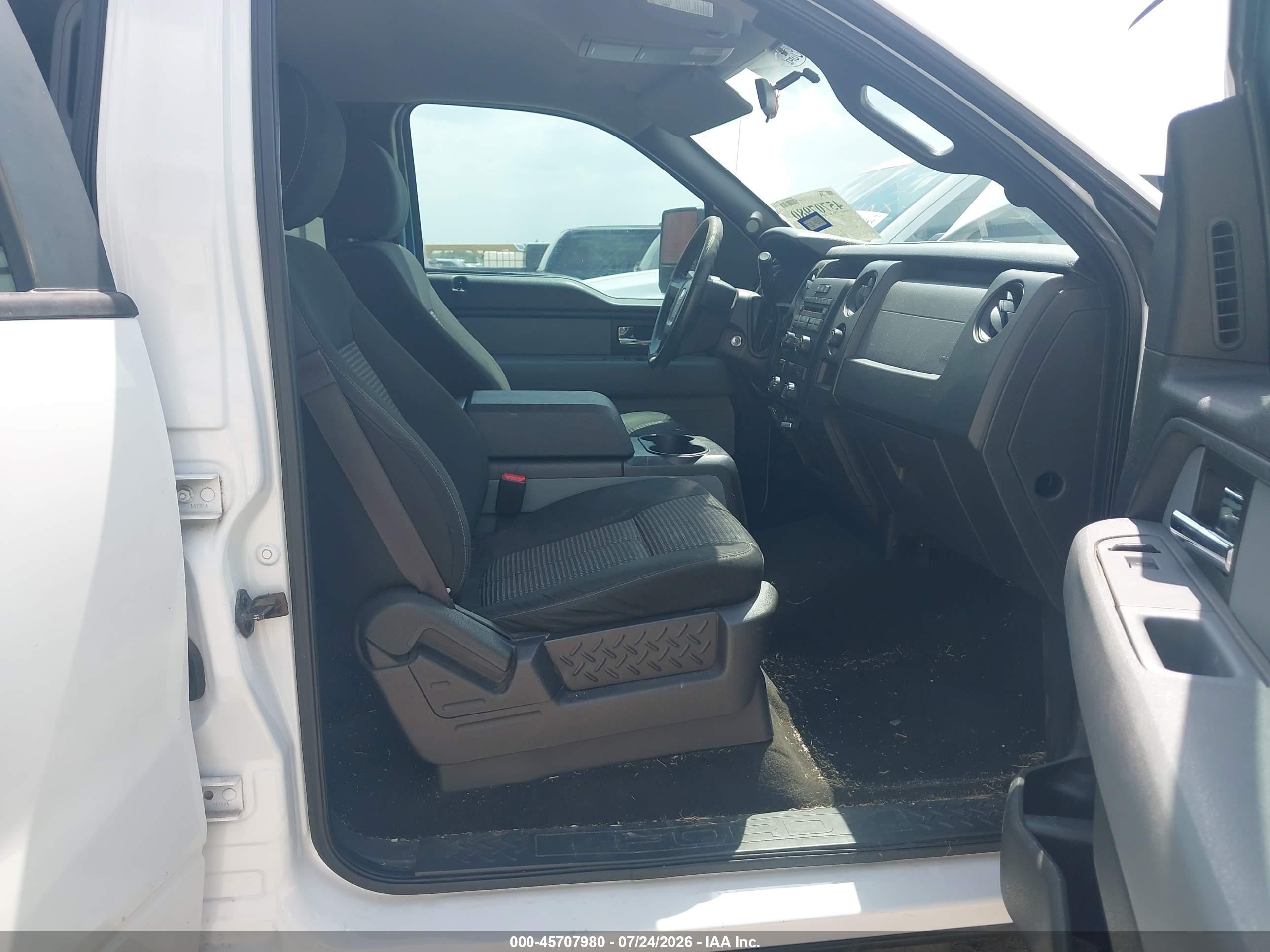 2014 Ford F-150 Stx White vin: 1FTFW1CFXEFA27984
