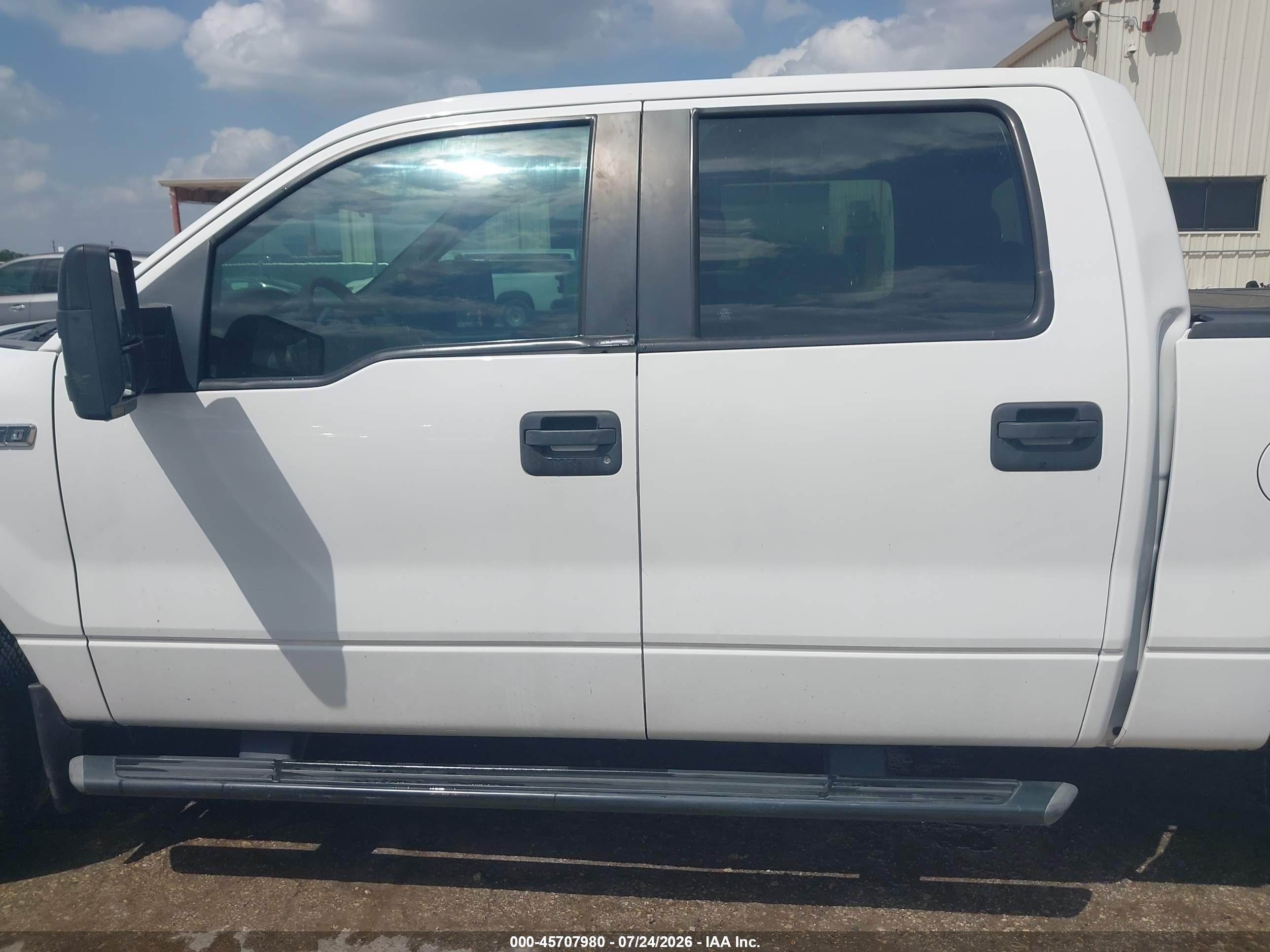 2014 Ford F-150 Stx White vin: 1FTFW1CFXEFA27984
