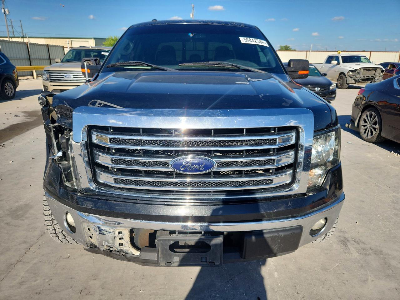 2014 Ford F150 Supercrew Black vin: 1FTFW1CFXEFA69670