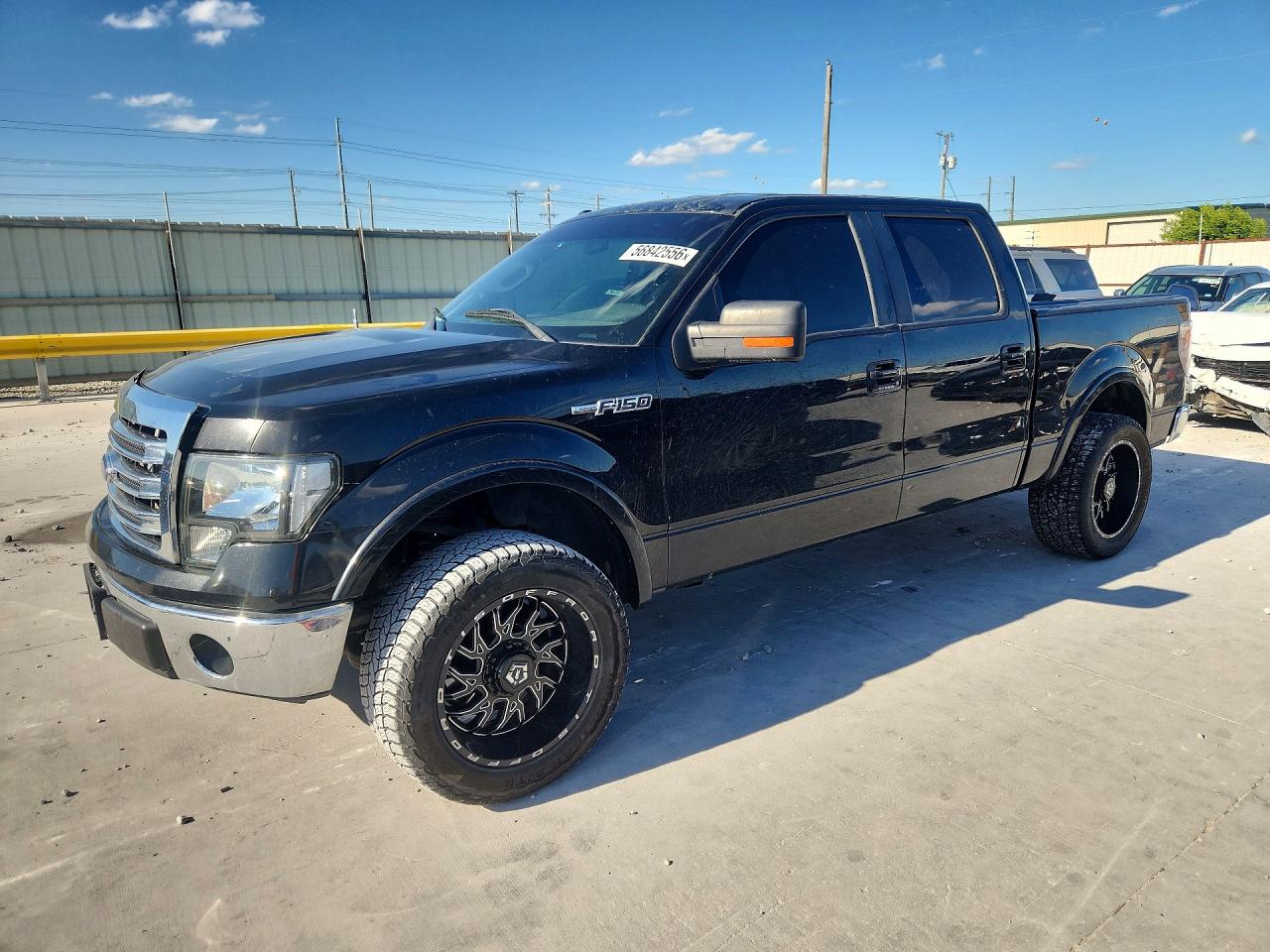 2014 Ford F150 Supercrew Black vin: 1FTFW1CFXEFA69670