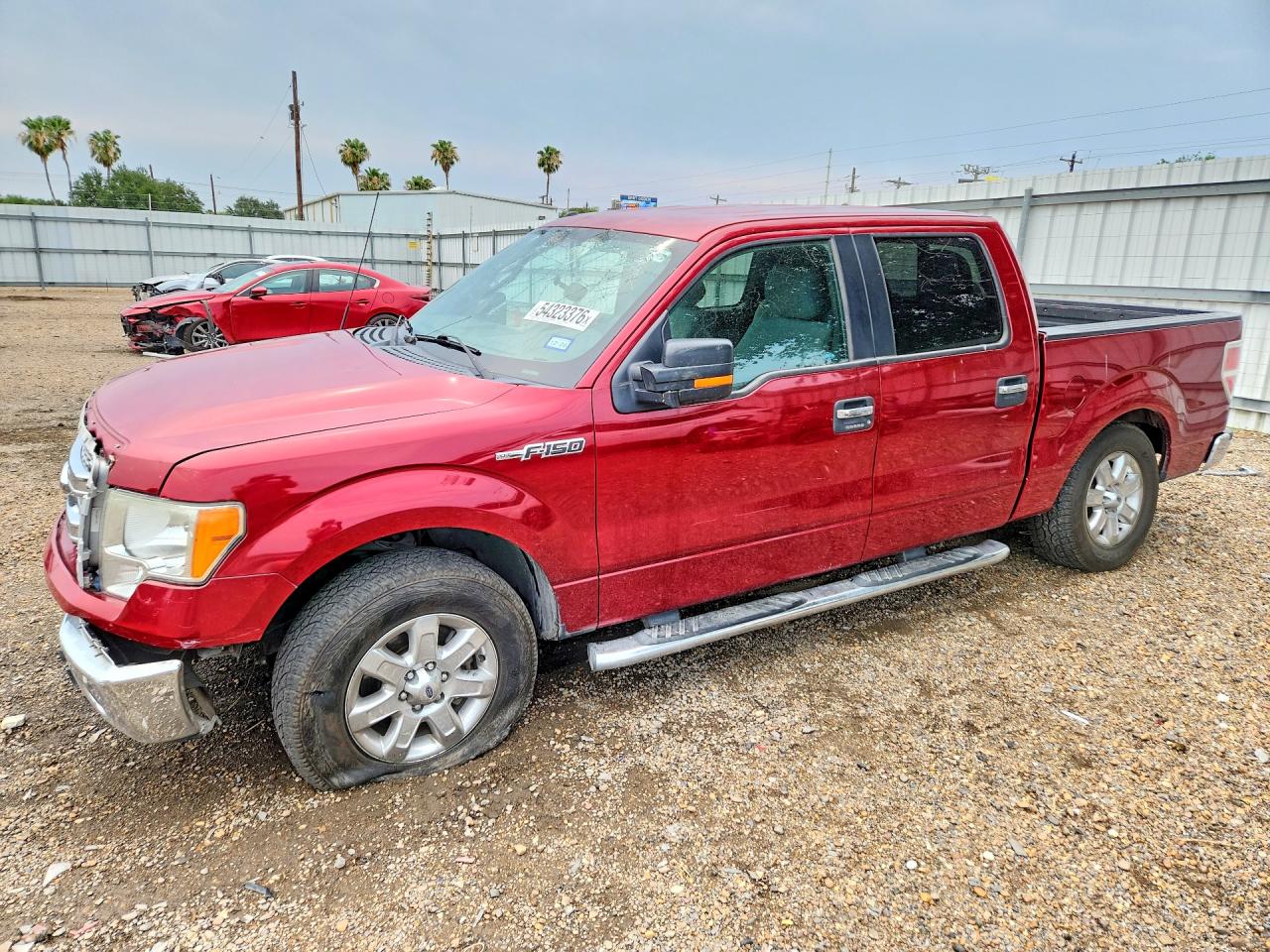 2014 Ford F150 Supercrew Burgundy vin: 1FTFW1CFXEFB46425