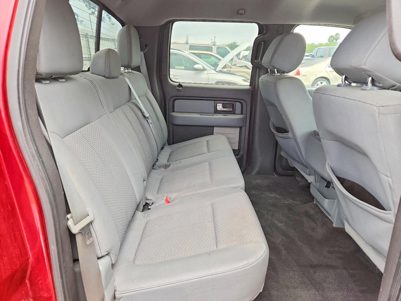 2014 Ford F150 Supercrew Burgundy vin: 1FTFW1CFXEFB46425