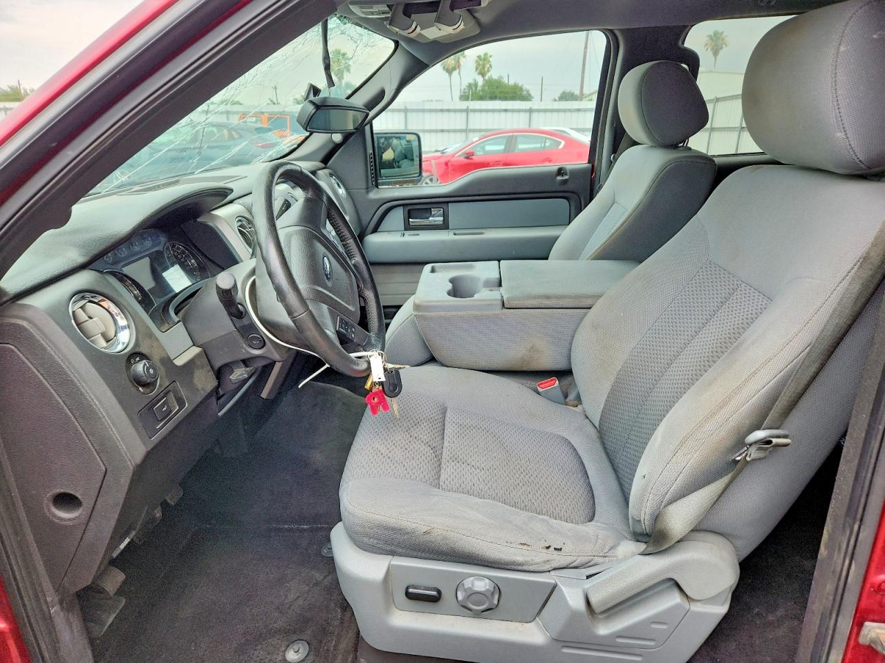 2014 Ford F150 Supercrew Burgundy vin: 1FTFW1CFXEFB46425