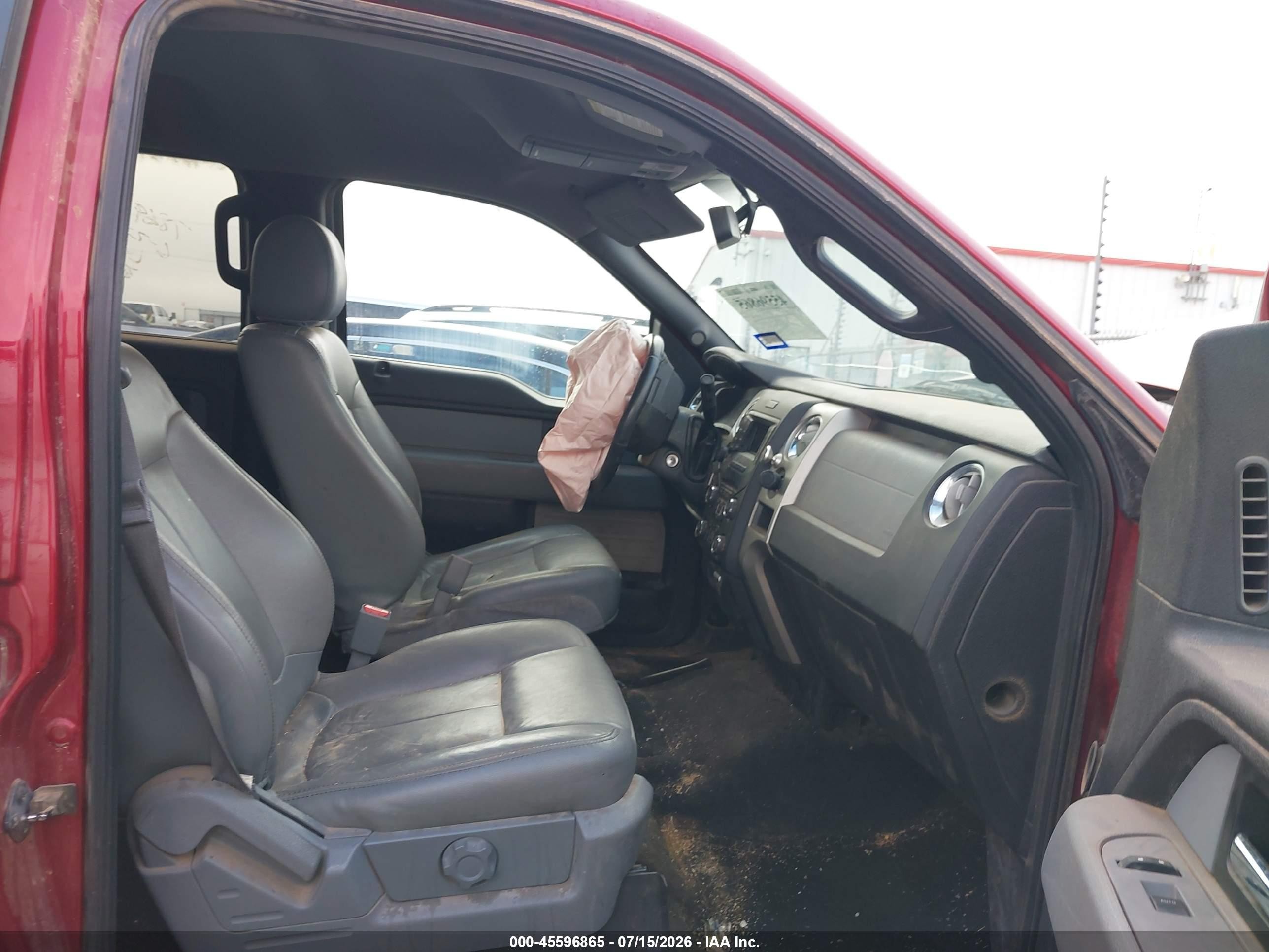 2014 Ford F-150 Xlt Maroon vin: 1FTFW1CFXEFC84661