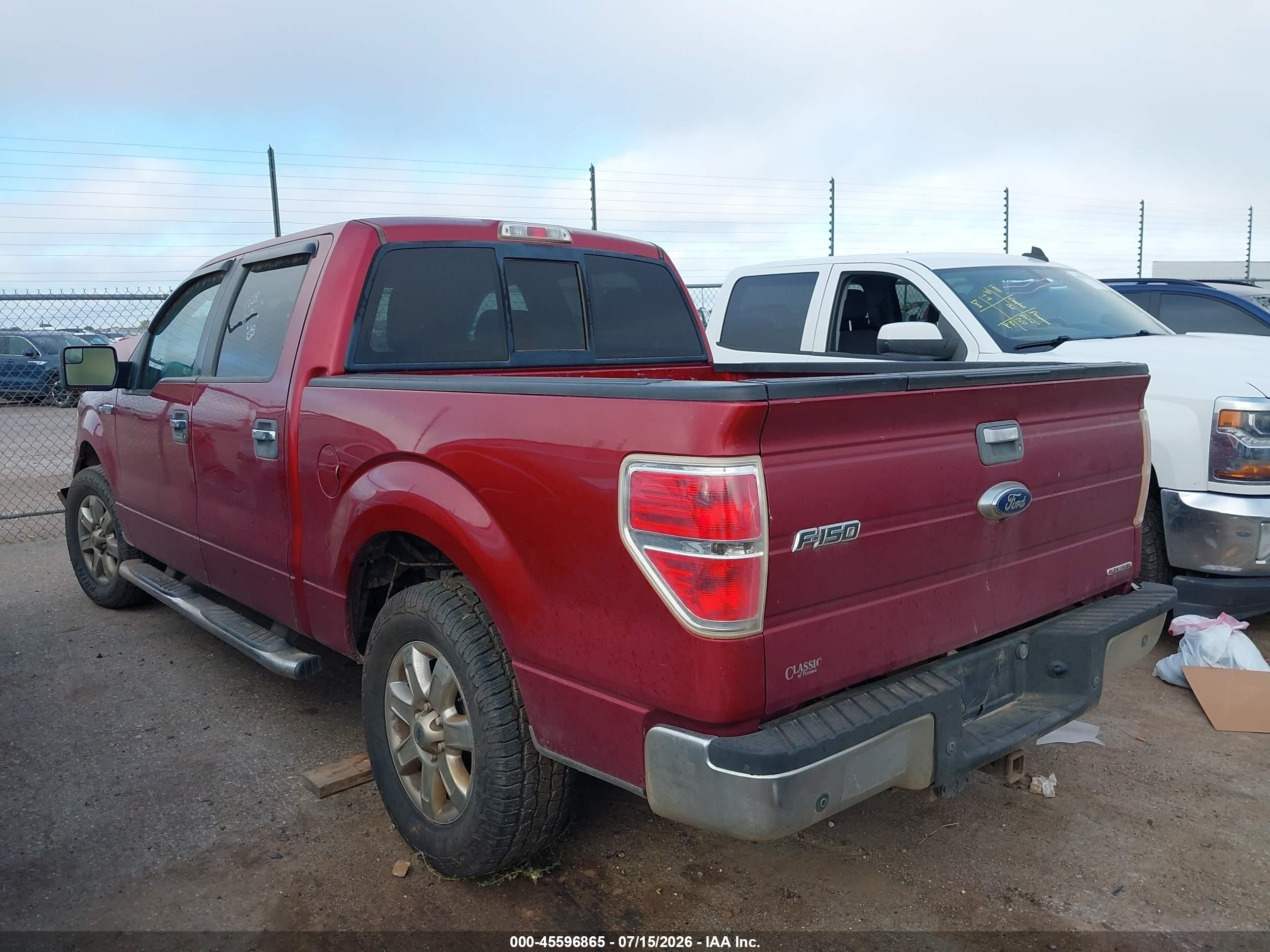 2014 Ford F-150 Xlt Maroon vin: 1FTFW1CFXEFC84661