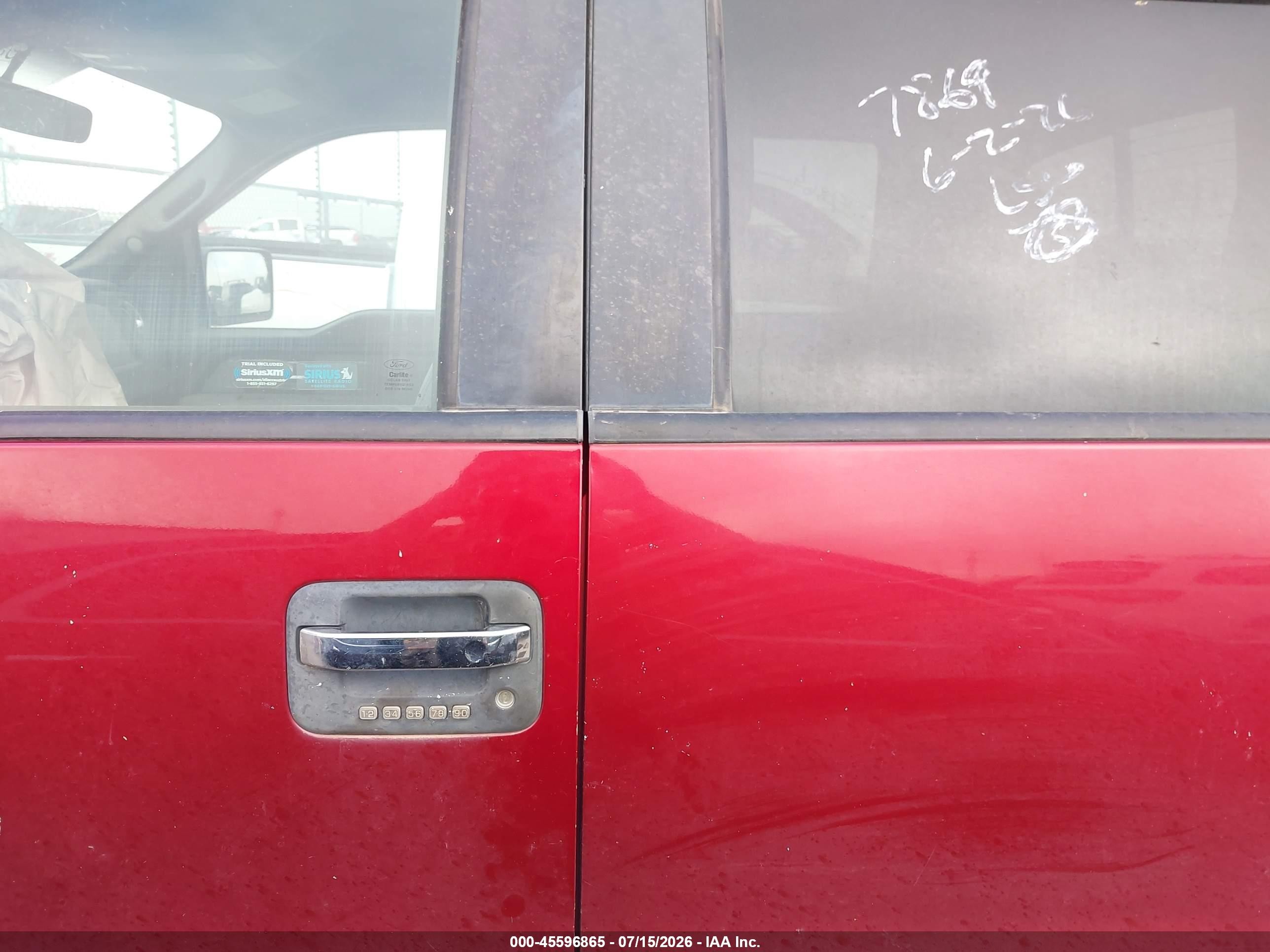 2014 Ford F-150 Xlt Maroon vin: 1FTFW1CFXEFC84661