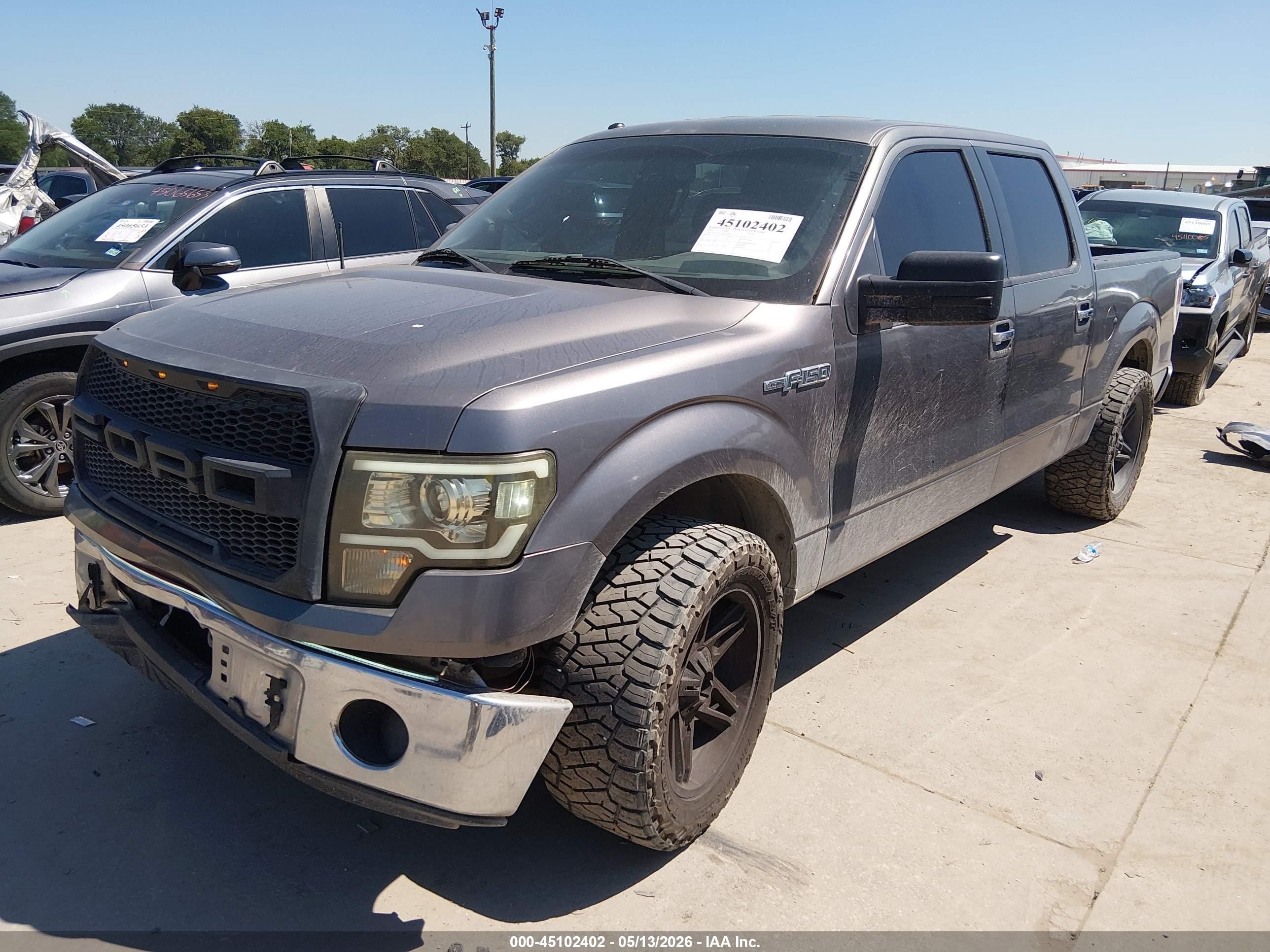 2014 Ford F-150 Xlt Gray vin: 1FTFW1CFXEKE52600