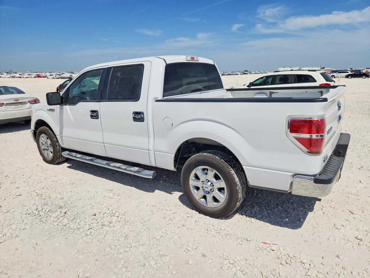 2014 Ford F150 Supercrew White vin: 1FTFW1CFXEKF90699
