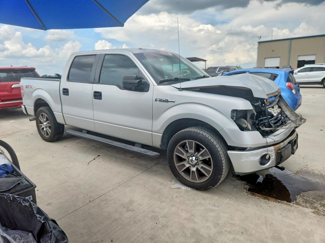 2014 Ford F150 Supercrew Серый vin: 1FTFW1CFXEKG02768