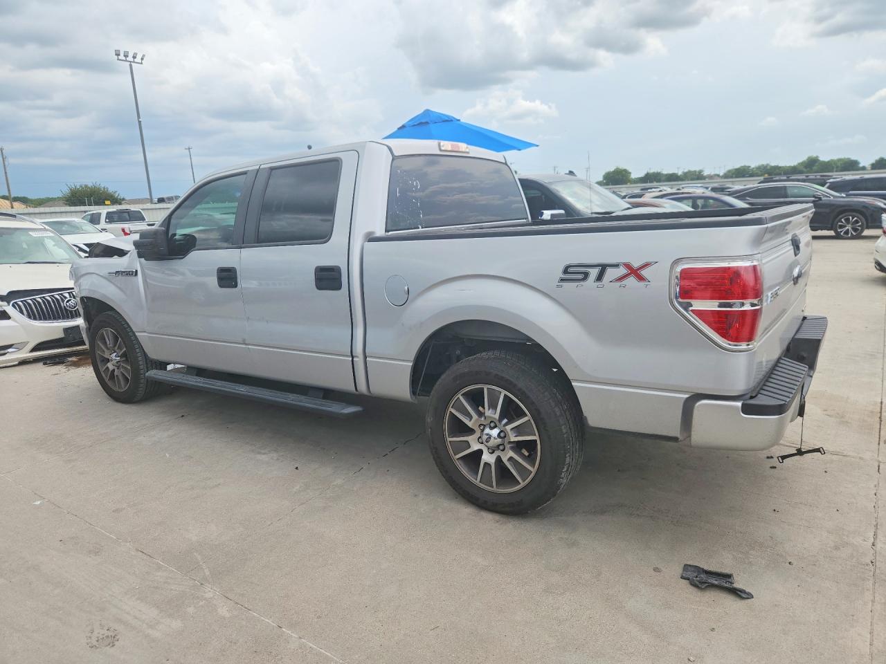 2014 Ford F150 Supercrew Серый vin: 1FTFW1CFXEKG02768