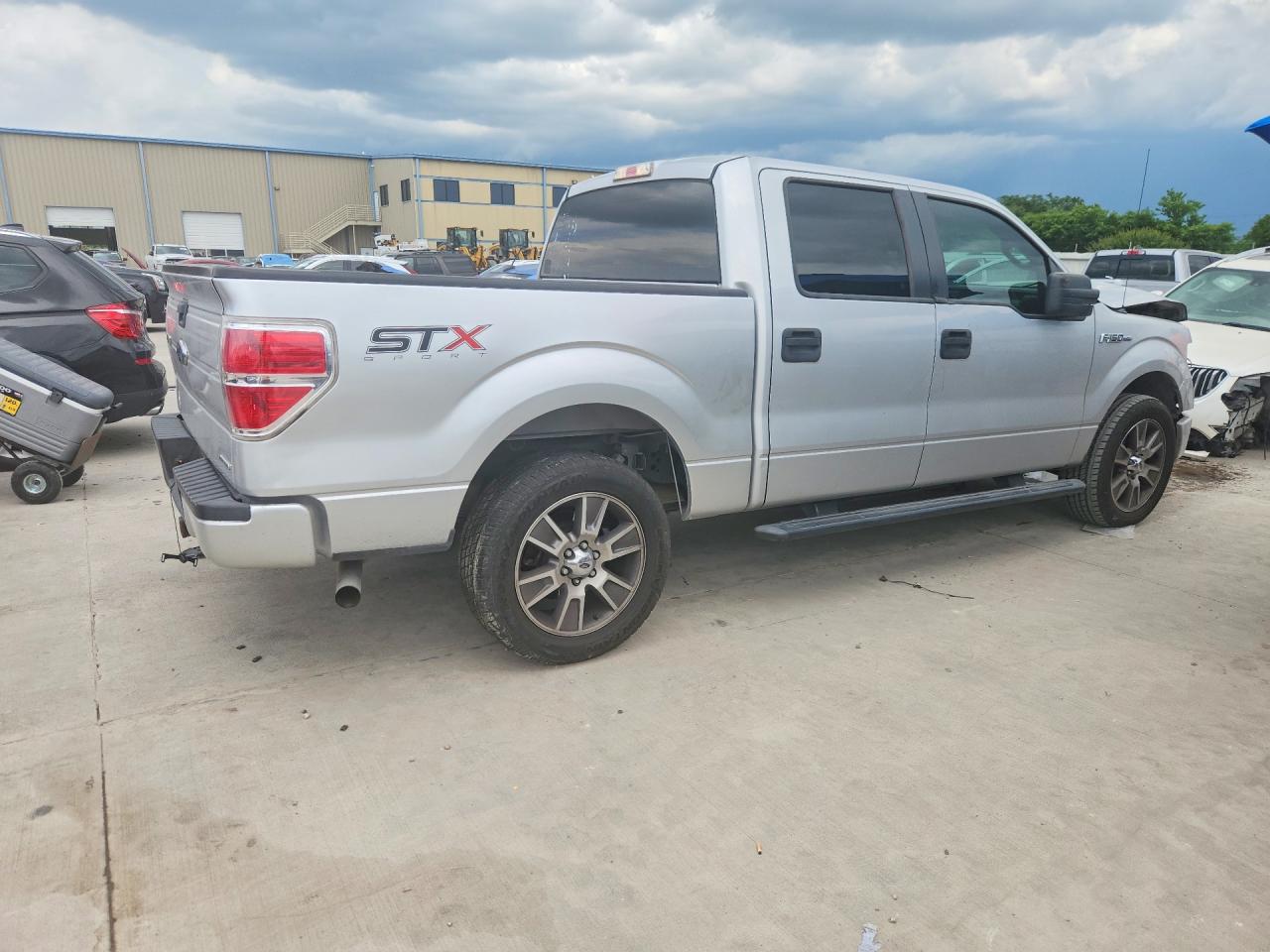 2014 Ford F150 Supercrew Серый vin: 1FTFW1CFXEKG02768