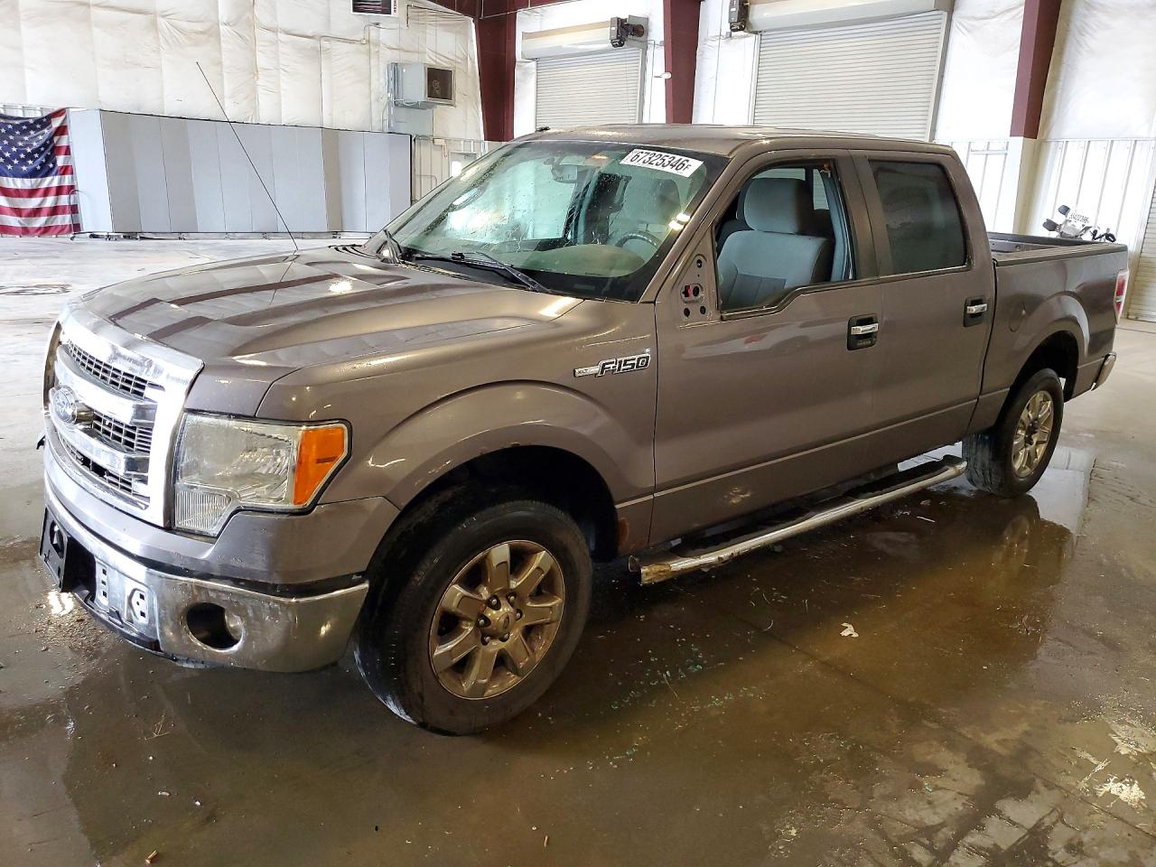 2014 Ford F150 Supercrew Серый vin: 1FTFW1CFXEKG20316