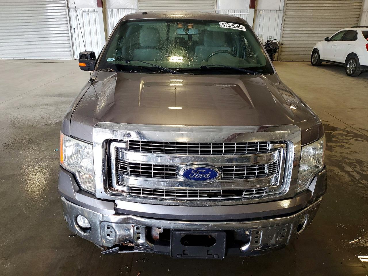 2014 Ford F150 Supercrew Gray vin: 1FTFW1CFXEKG20316