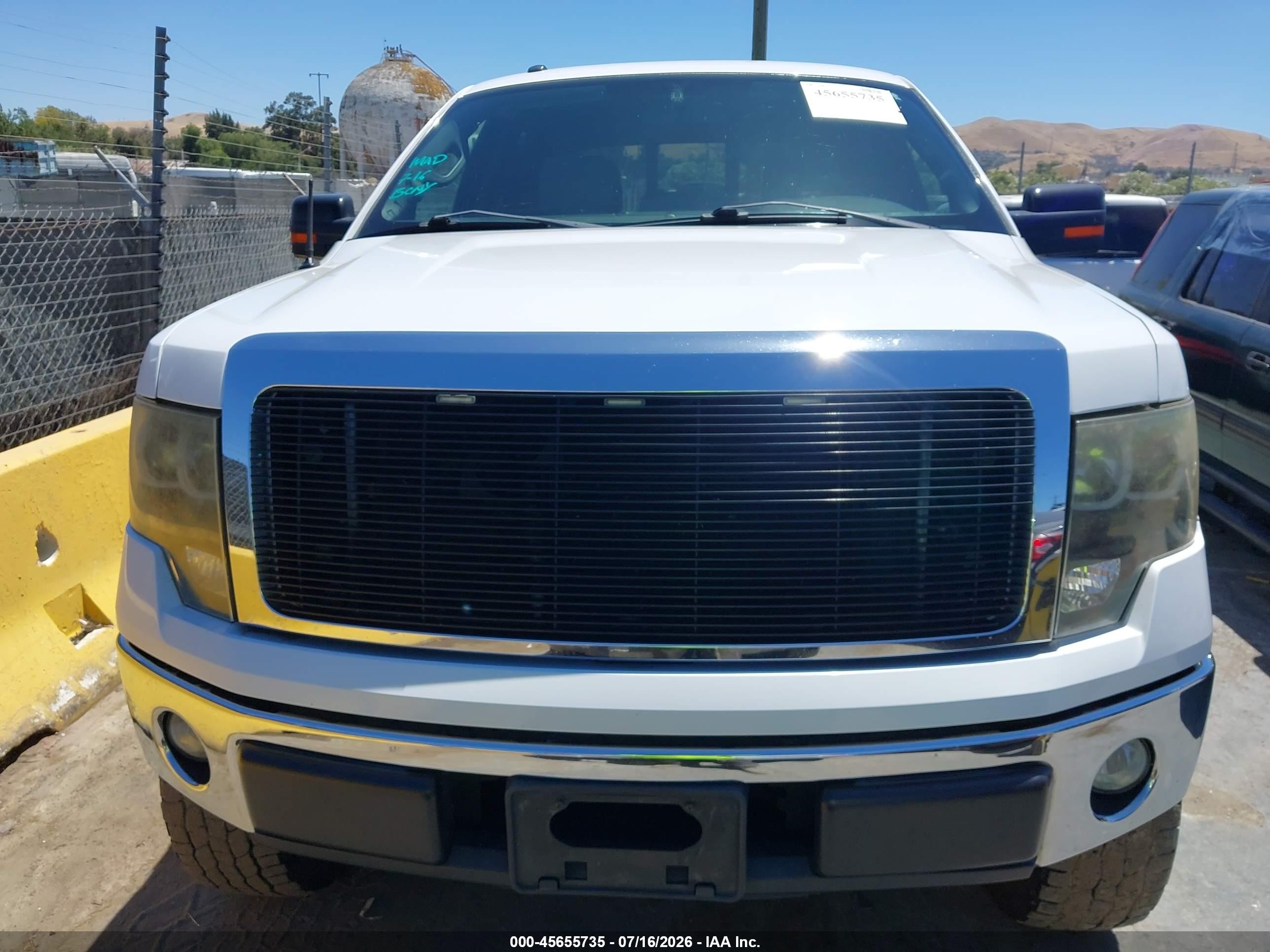 2014 Ford F-150 Xlt White vin: 1FTFW1CFXEKG50559
