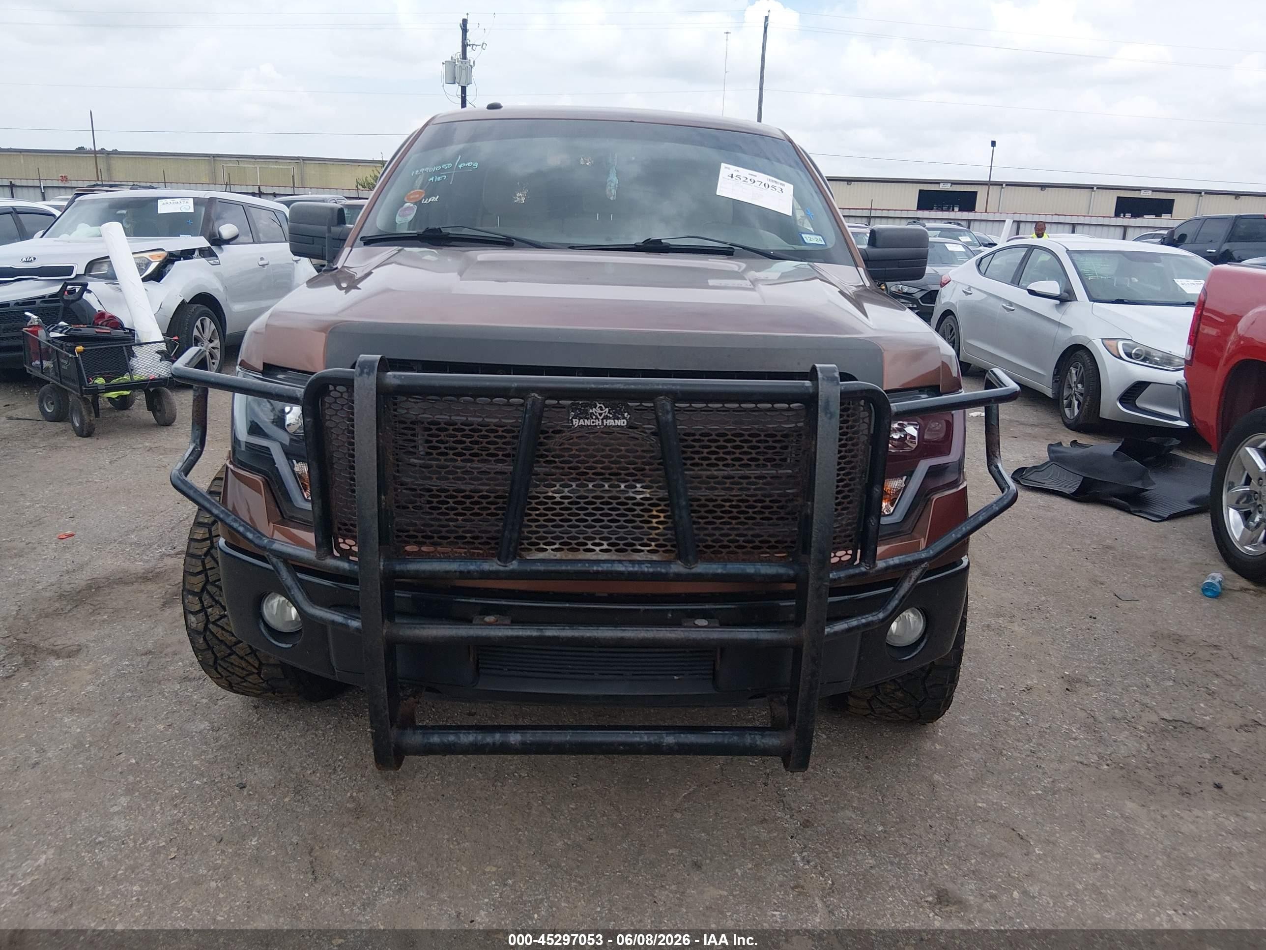 2011 Ford F-150 Xlt Brown vin: 1FTFW1CT0BFB23396