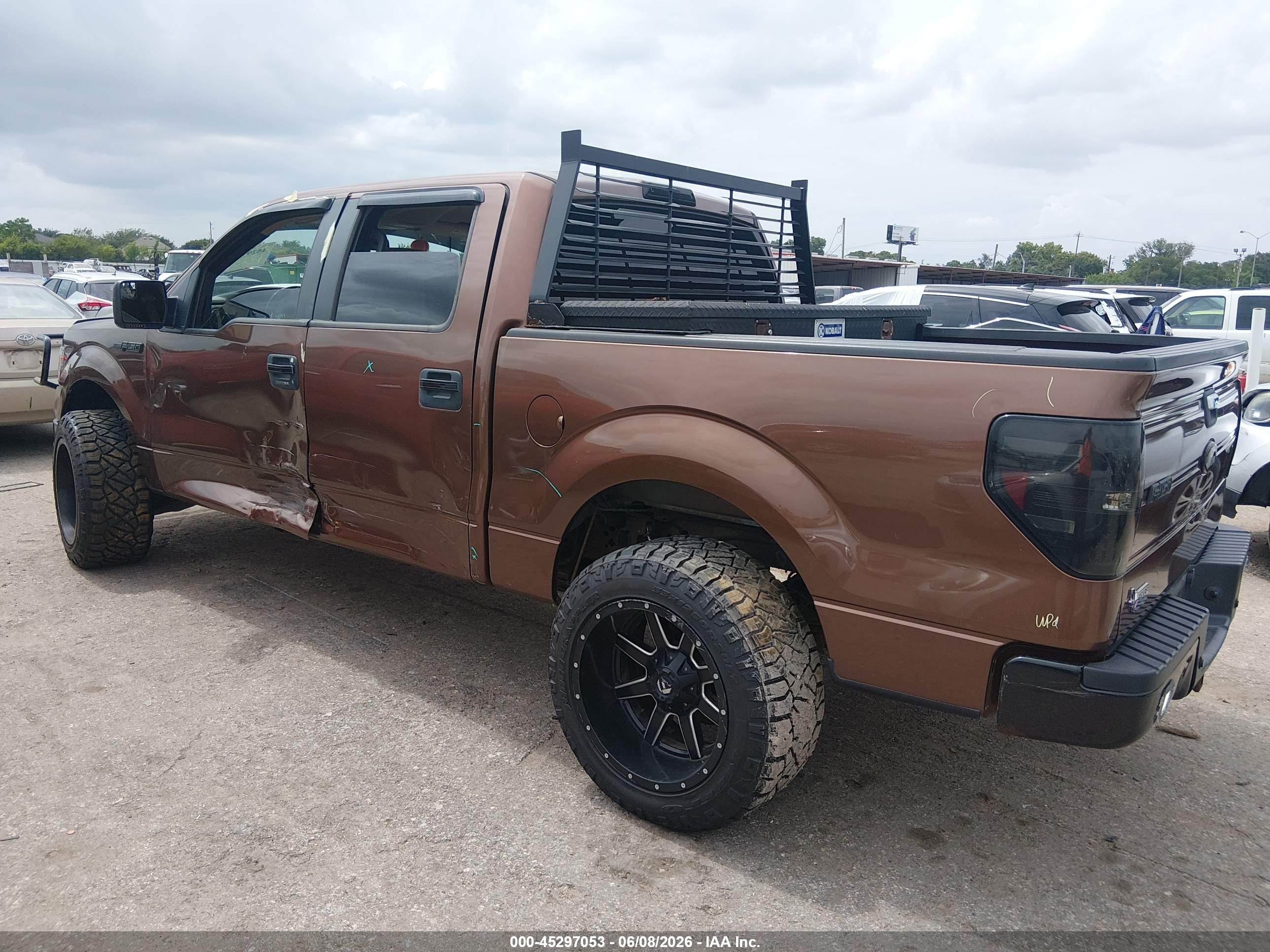 2011 Ford F-150 Xlt Brown vin: 1FTFW1CT0BFB23396