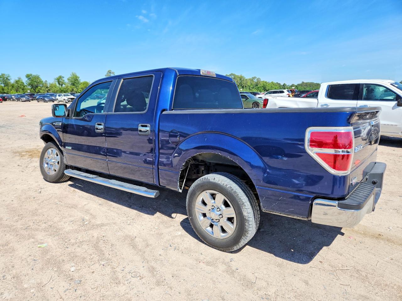 2011 Ford F150 Supercrew Blue vin: 1FTFW1CT0BFB42014