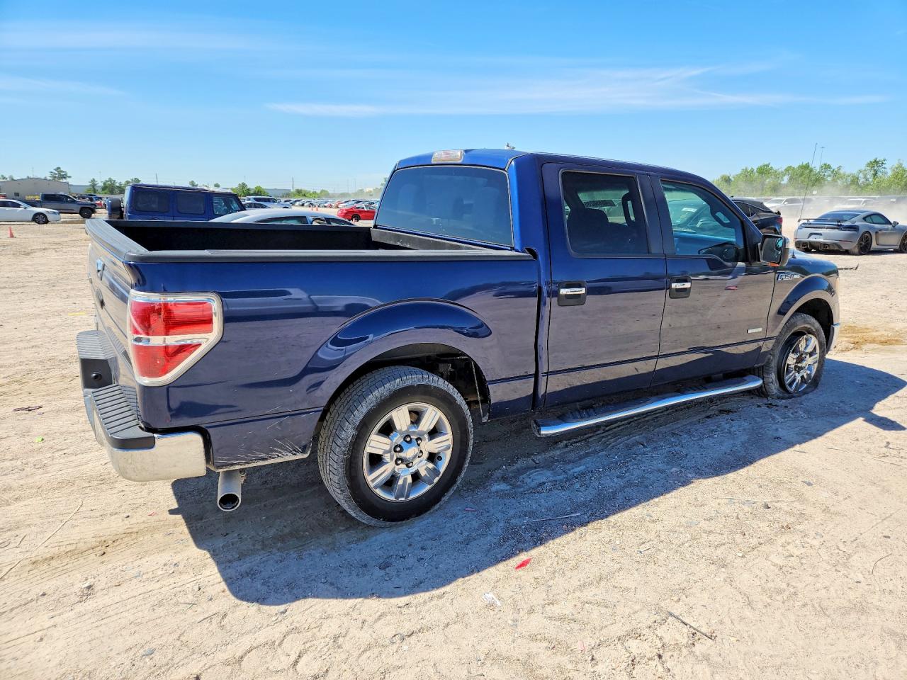 2011 Ford F150 Supercrew Blue vin: 1FTFW1CT0BFB42014