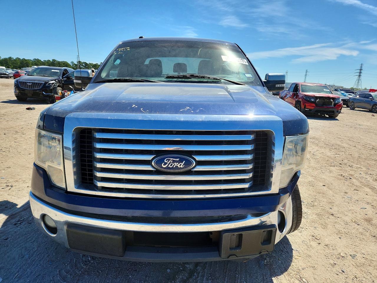 2011 Ford F150 Supercrew Blue vin: 1FTFW1CT0BFB42014
