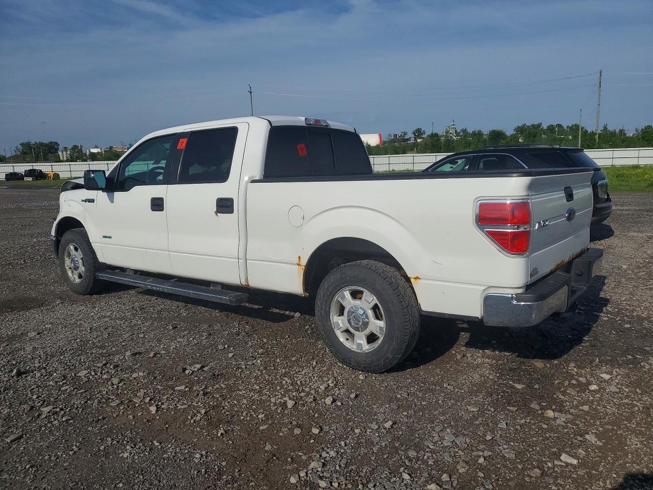 2012 Ford F150 Supercrew White vin: 1FTFW1CT0CKE11377