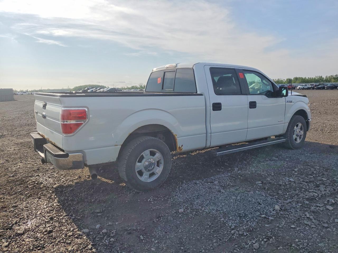 2012 Ford F150 Supercrew White vin: 1FTFW1CT0CKE11377