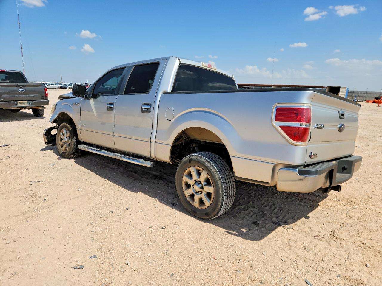 2013 Ford F150 Supercrew Silver vin: 1FTFW1CT0DFA30025