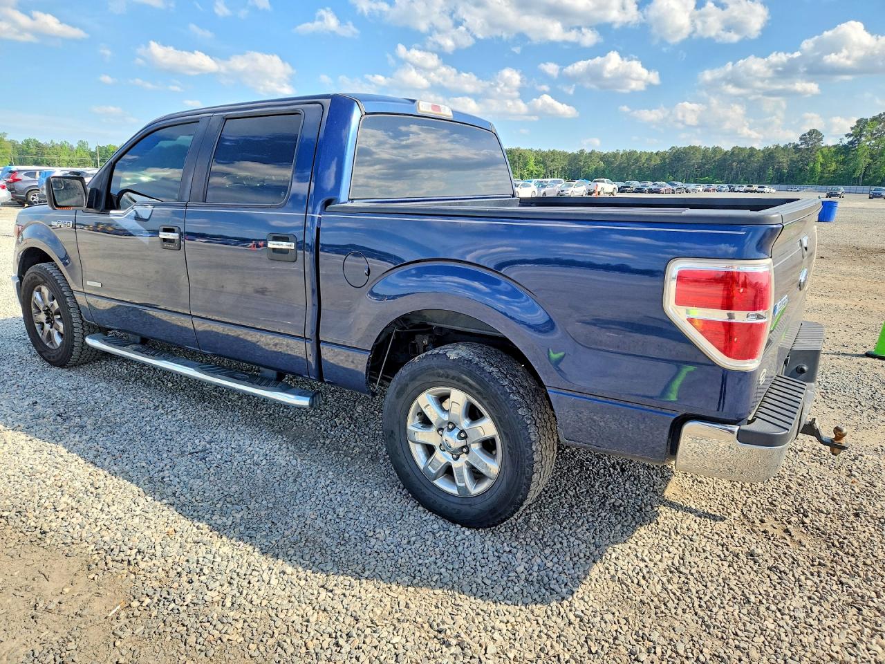 2013 Ford F150 Supercrew Blue vin: 1FTFW1CT0DFC76539