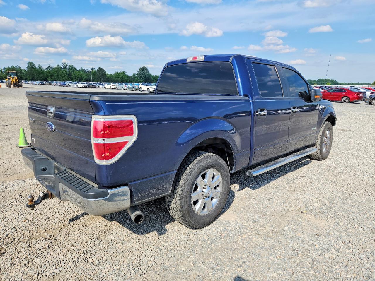 2013 Ford F150 Supercrew Blue vin: 1FTFW1CT0DFC76539