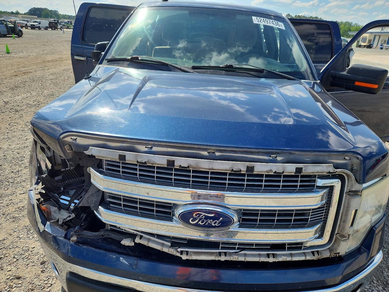 2013 Ford F150 Supercrew Blue vin: 1FTFW1CT0DFC76539