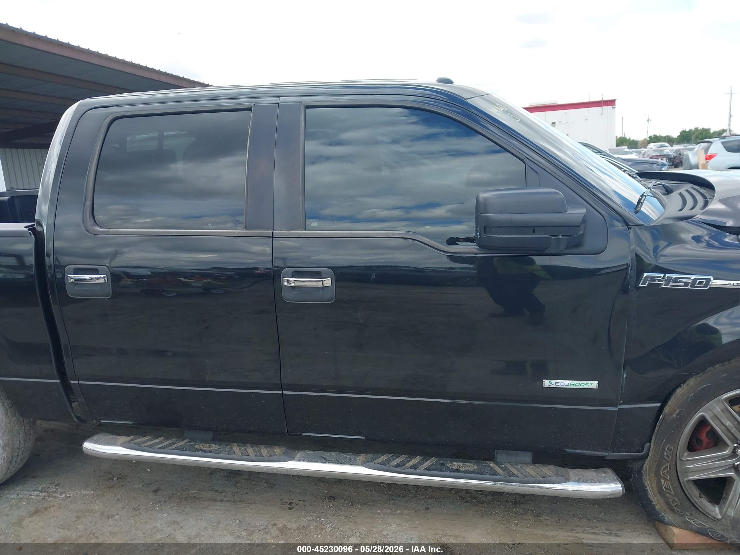 2013 Ford F-150 Xlt Black vin: 1FTFW1CT0DKE28777