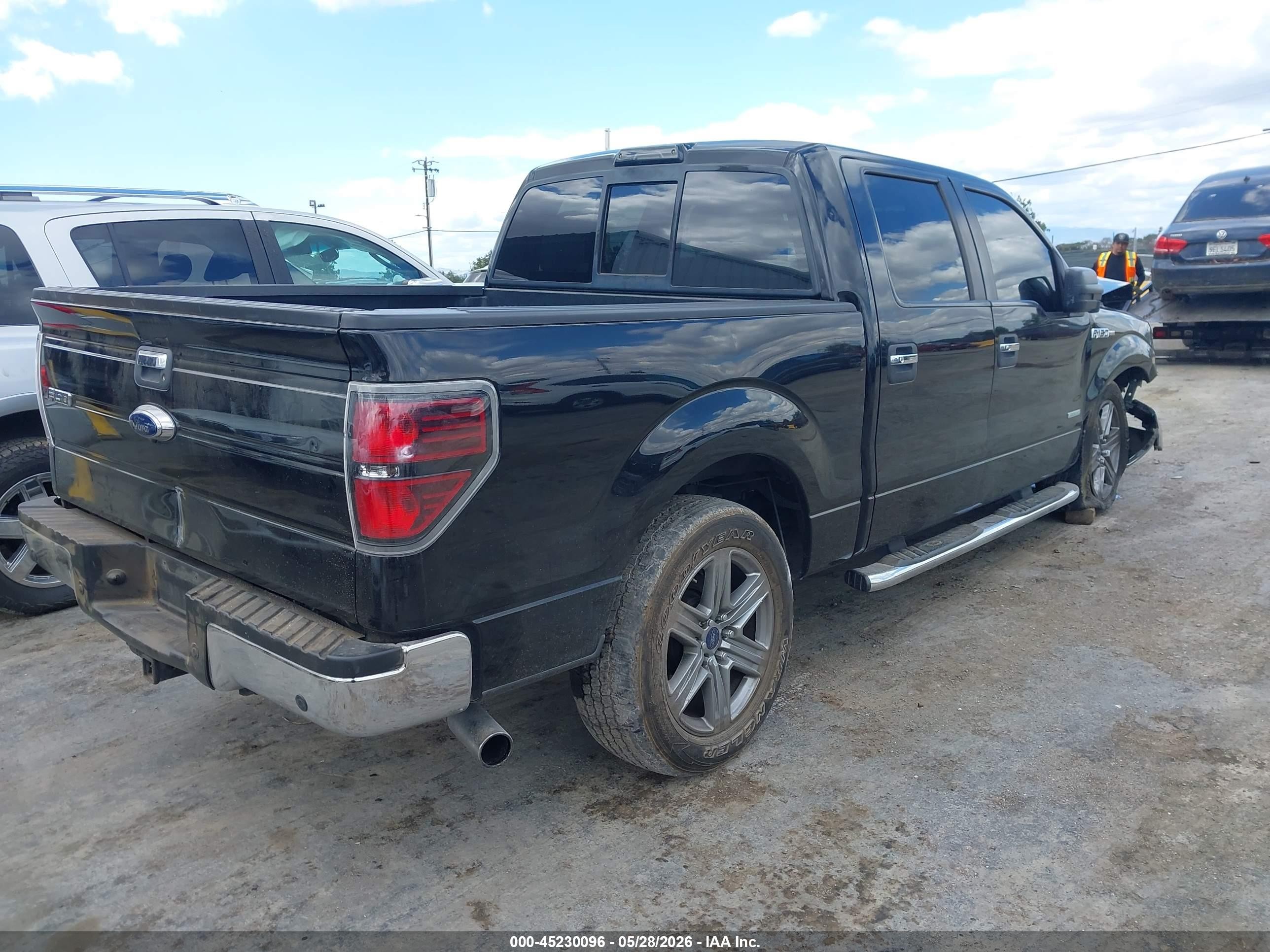 2013 Ford F-150 Xlt Black vin: 1FTFW1CT0DKE28777