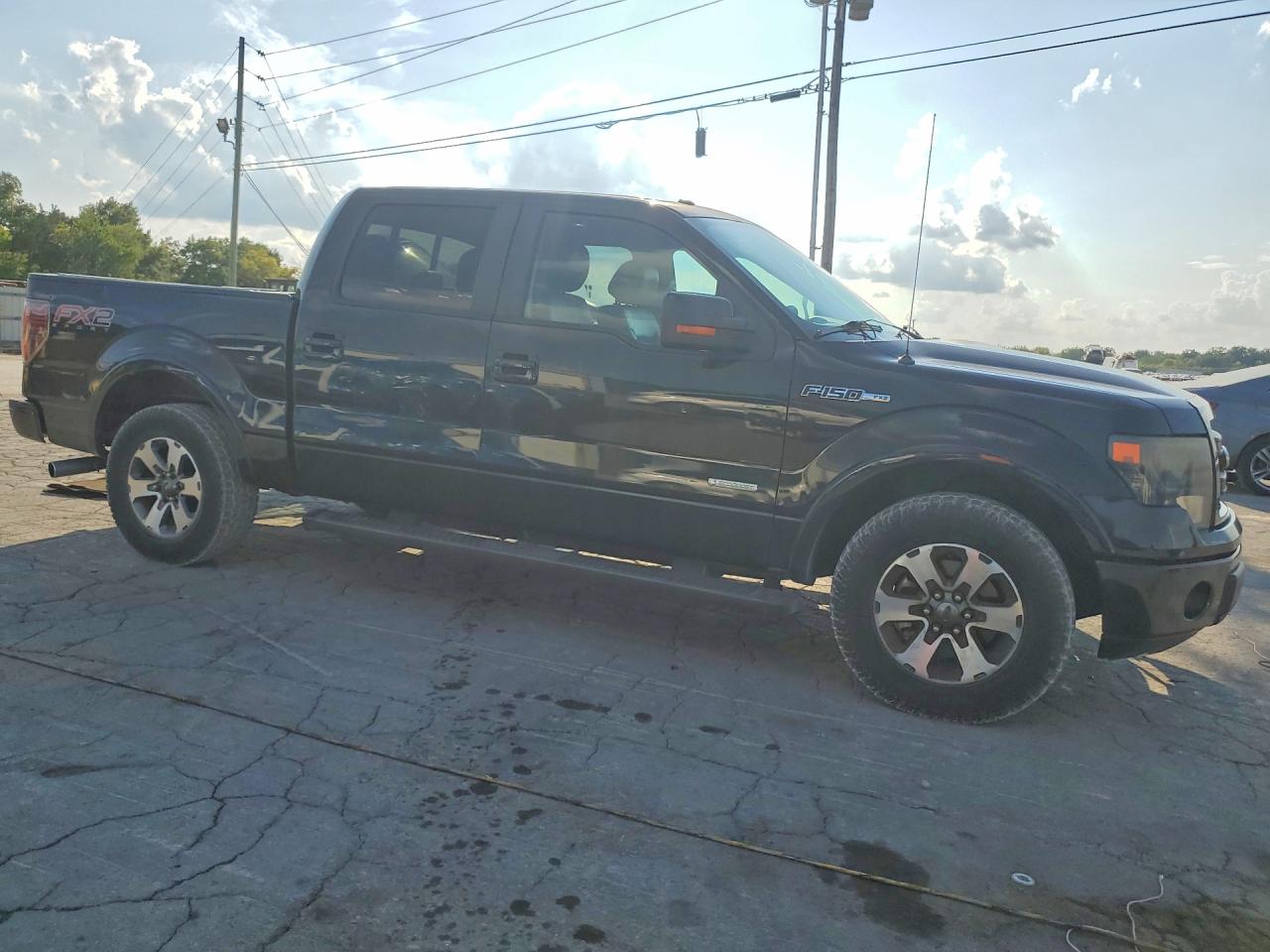 2013 Ford F150 Supercrew Black vin: 1FTFW1CT0DKF31861