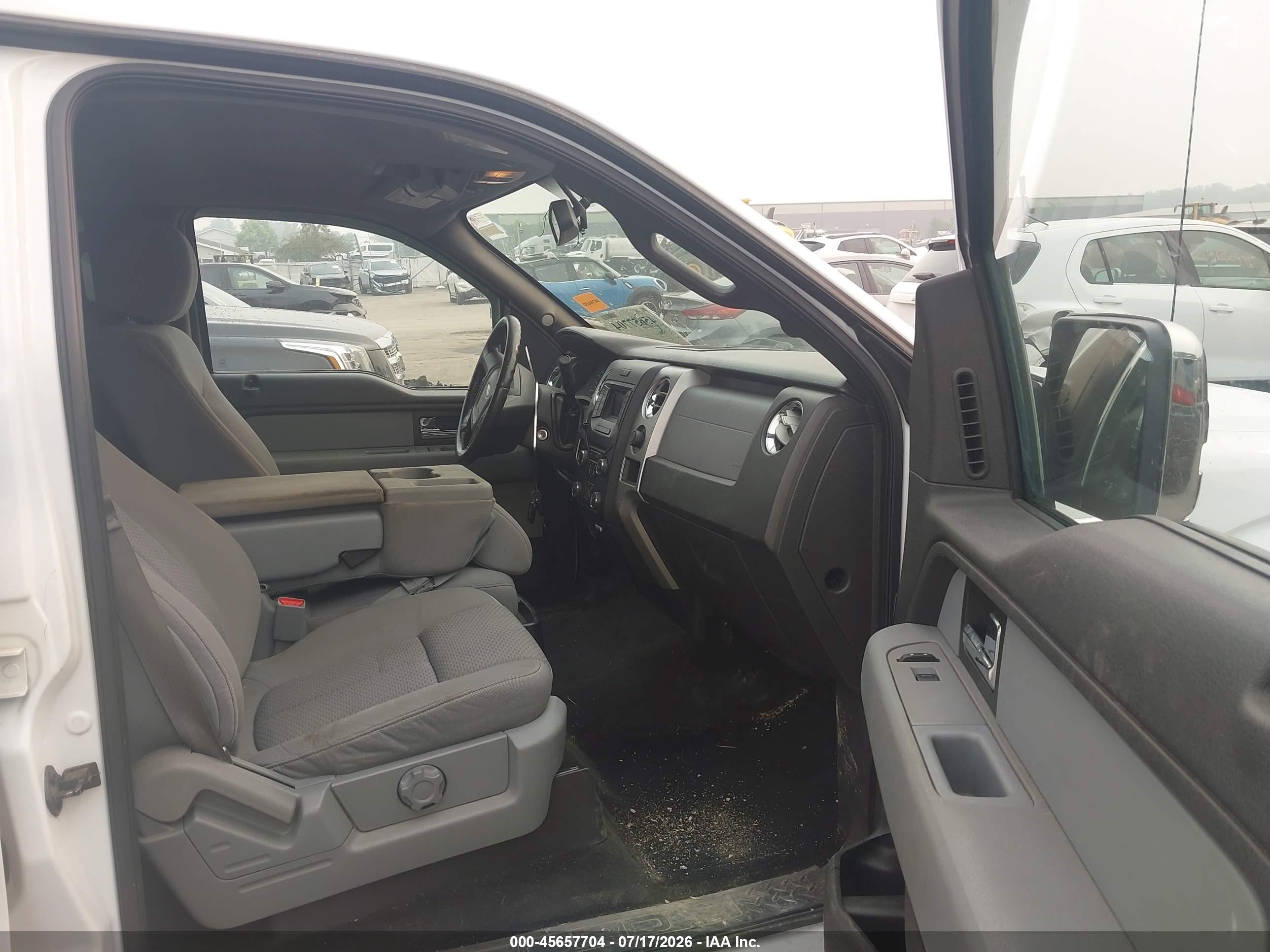 2014 Ford F-150 Xlt White vin: 1FTFW1CT0EFA81963