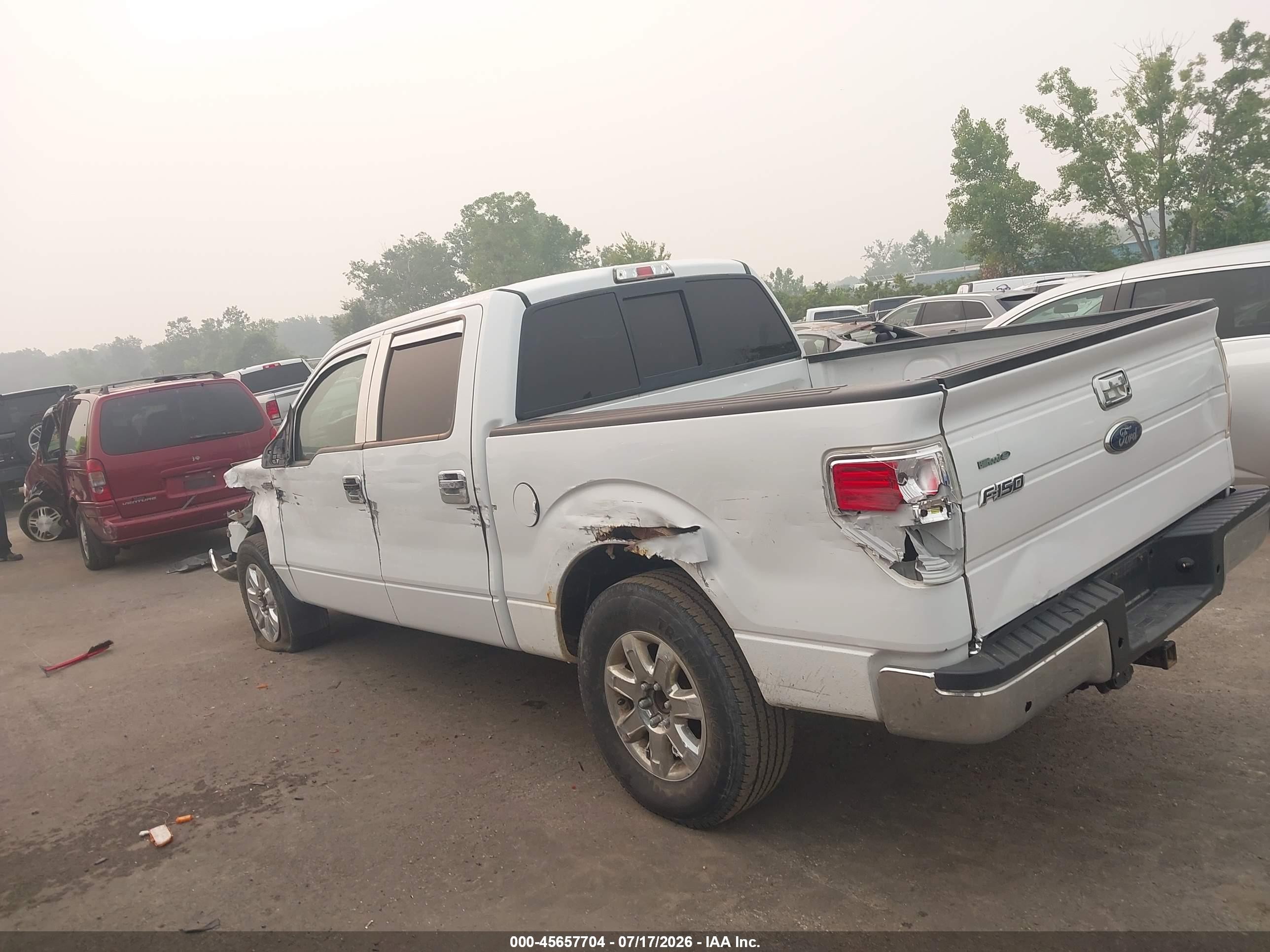 2014 Ford F-150 Xlt White vin: 1FTFW1CT0EFA81963
