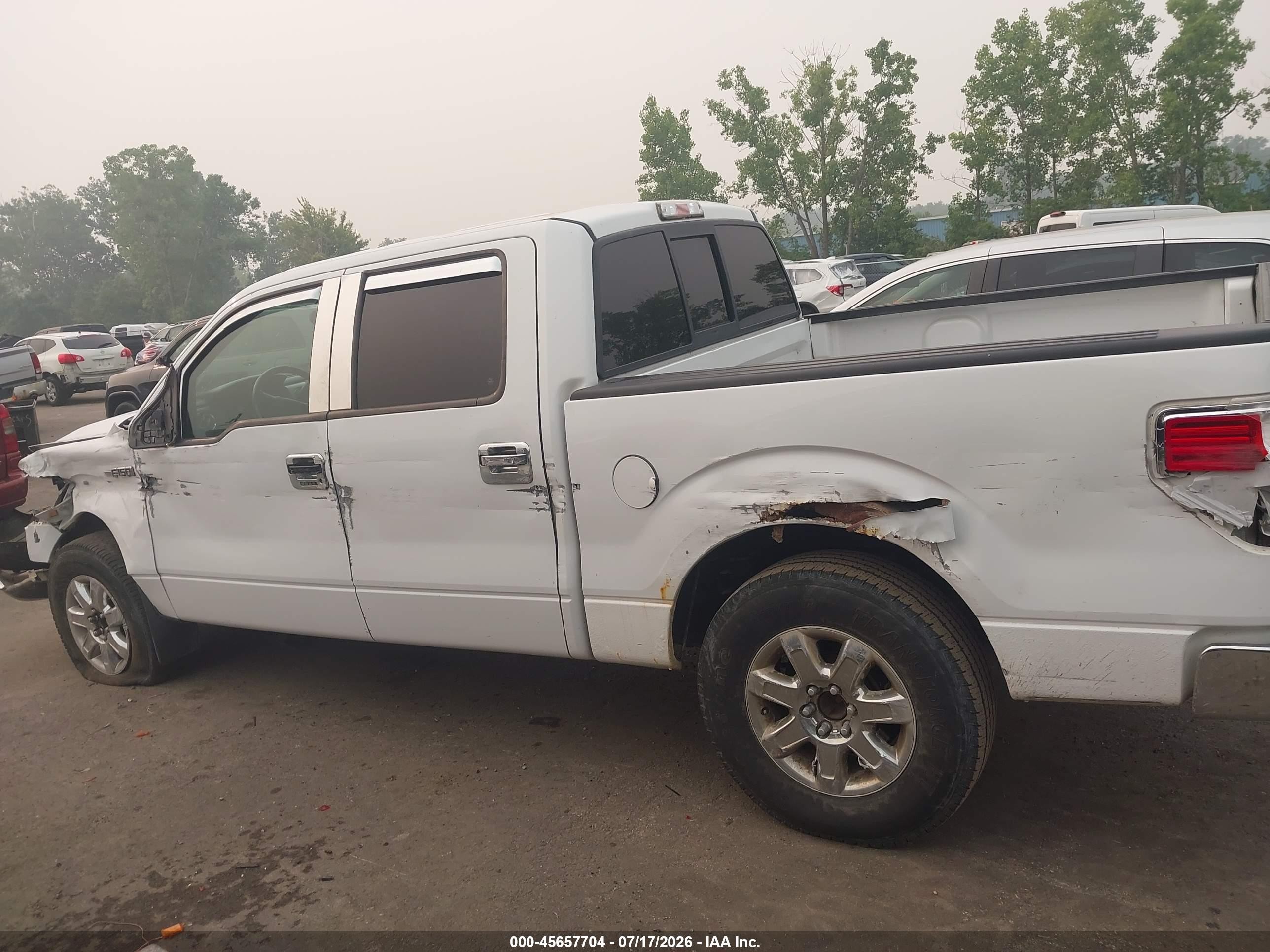 2014 Ford F-150 Xlt White vin: 1FTFW1CT0EFA81963