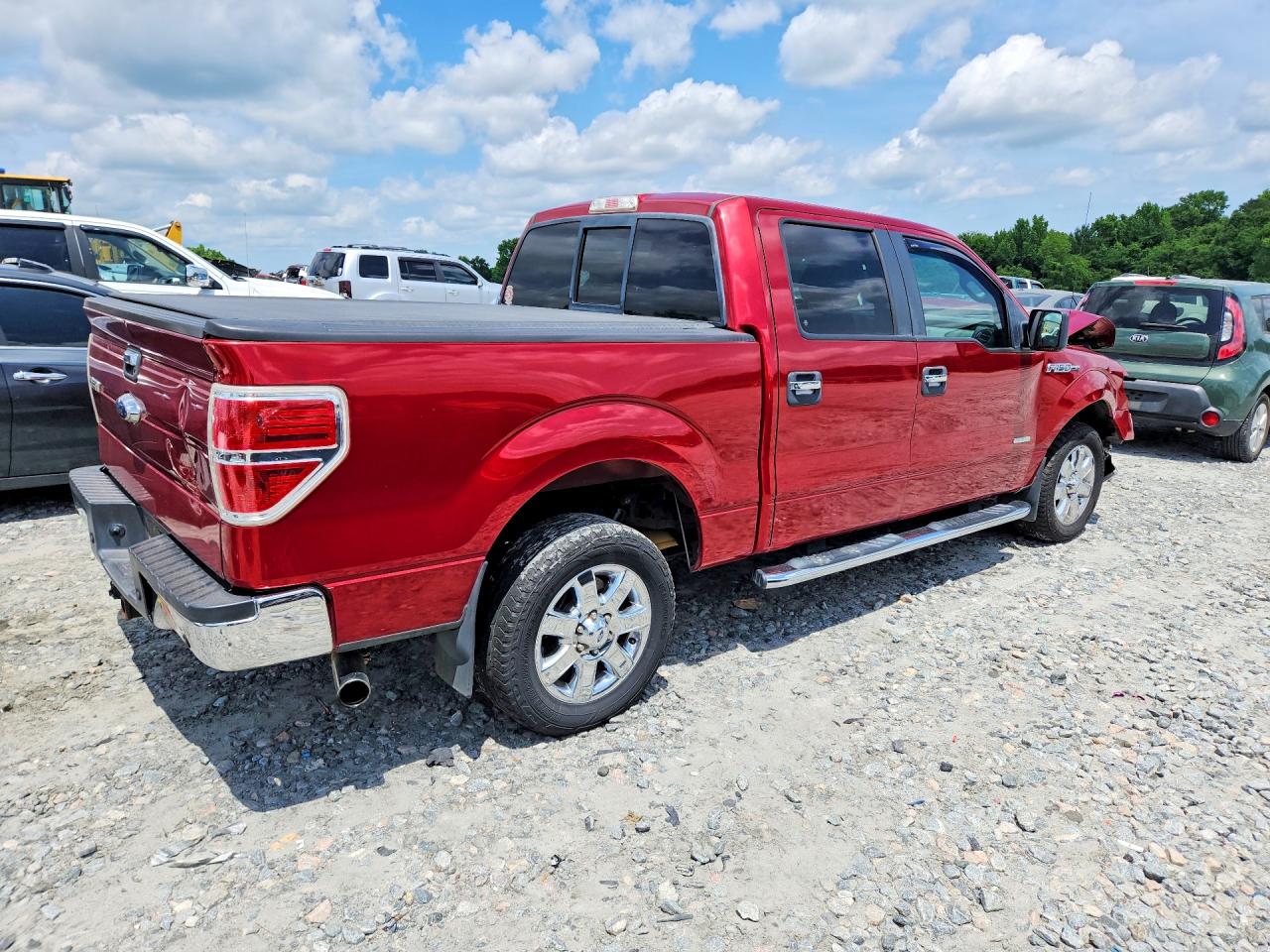 2014 Ford F150 Supercrew White vin: 1FTFW1CT0EFB06599