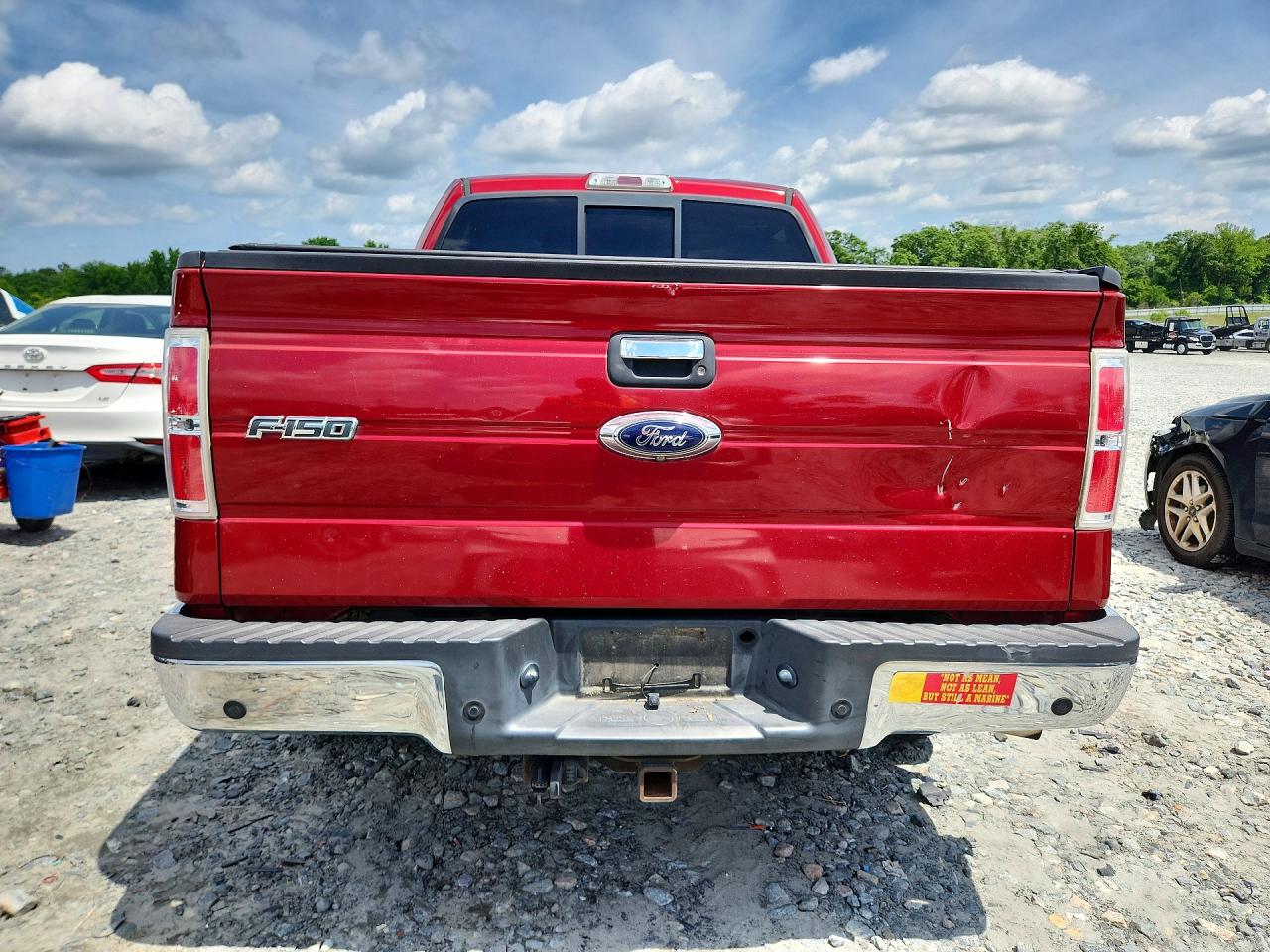 2014 Ford F150 Supercrew White vin: 1FTFW1CT0EFB06599