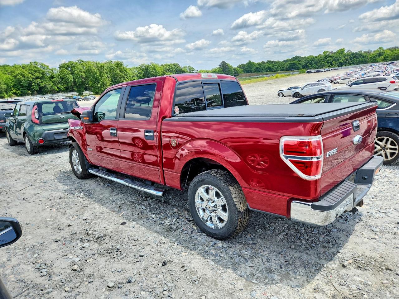 2014 Ford F150 Supercrew White vin: 1FTFW1CT0EFB06599