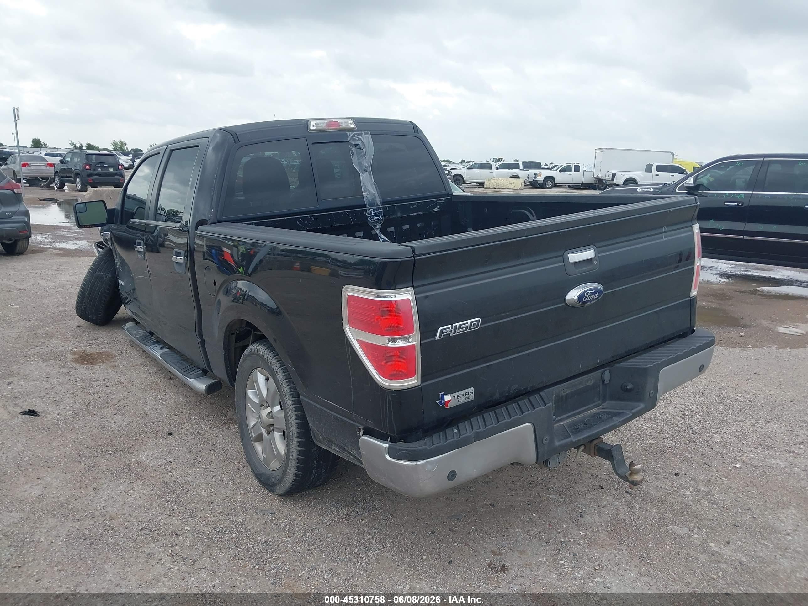 2014 Ford F-150 Xlt Black vin: 1FTFW1CT0EKD00346