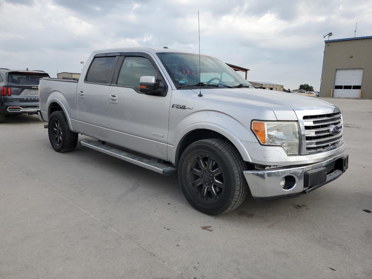 2014 Ford F150 Supercrew Silver vin: 1FTFW1CT0EKF03978