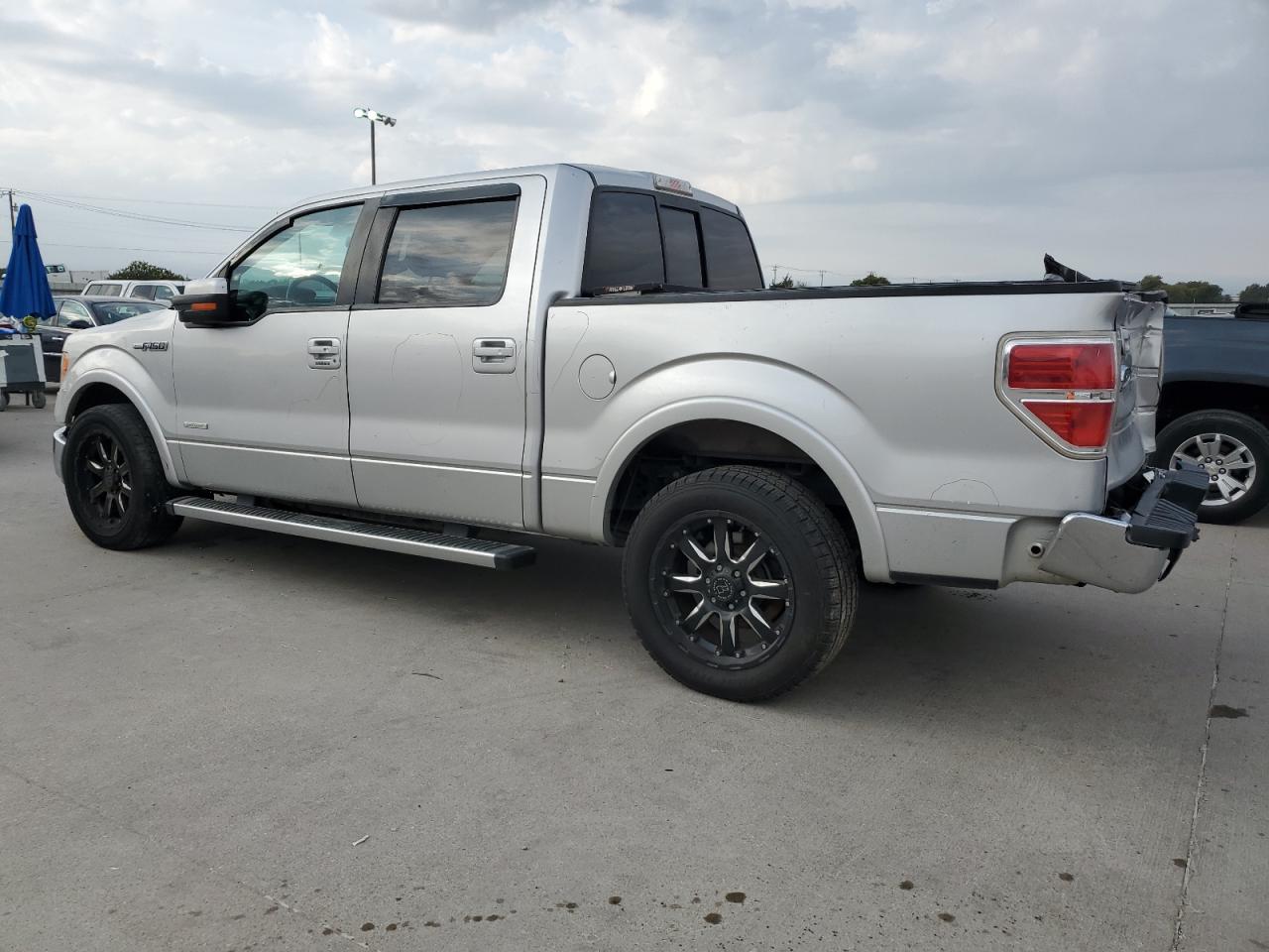 2014 Ford F150 Supercrew Silver vin: 1FTFW1CT0EKF03978