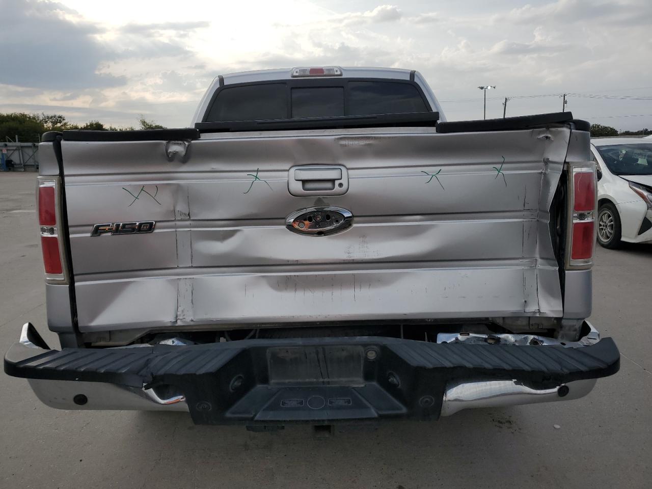 2014 Ford F150 Supercrew Silver vin: 1FTFW1CT0EKF03978