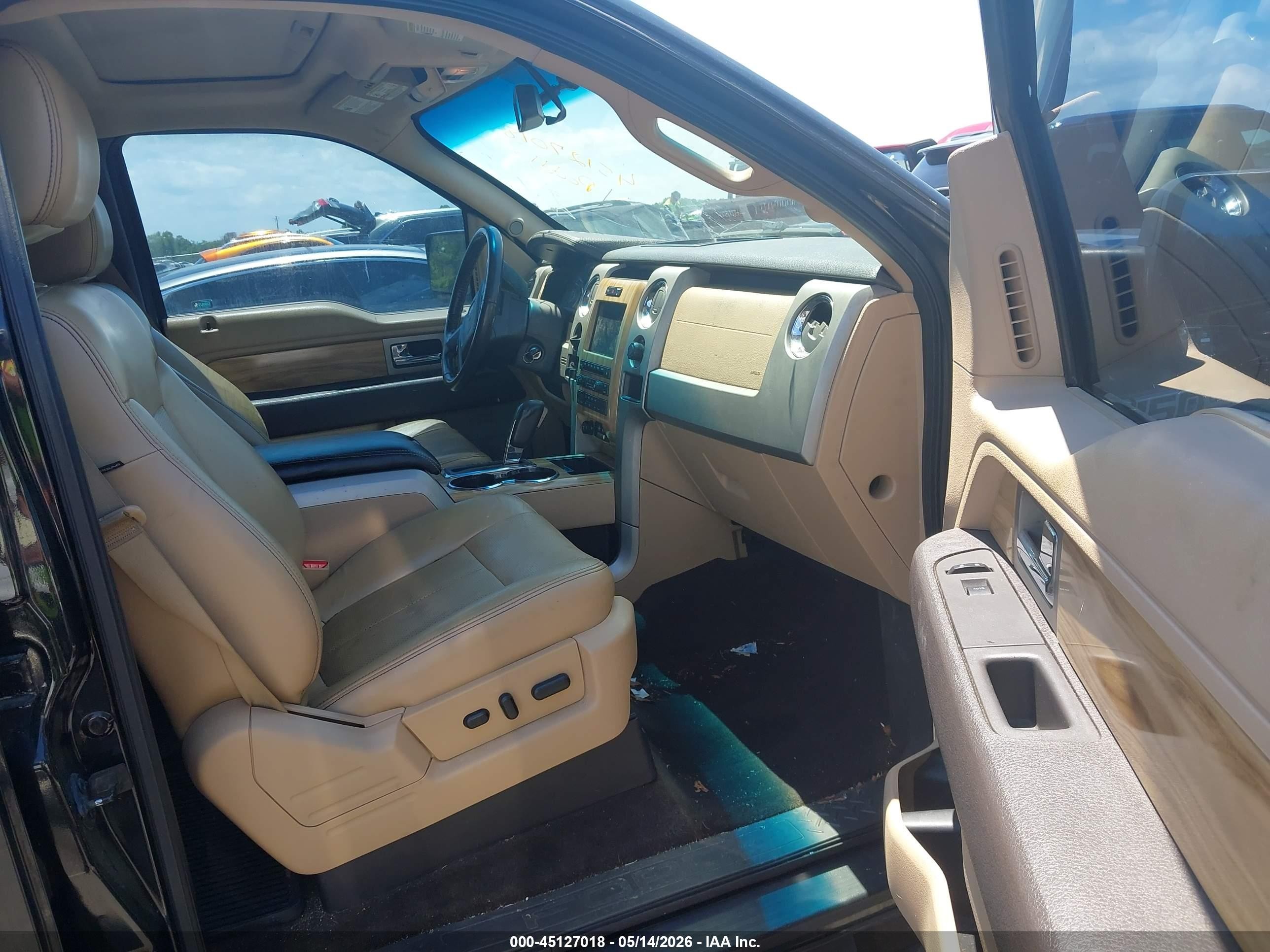 2011 Ford F-150 Lariat Черный vin: 1FTFW1CT1BFA90957