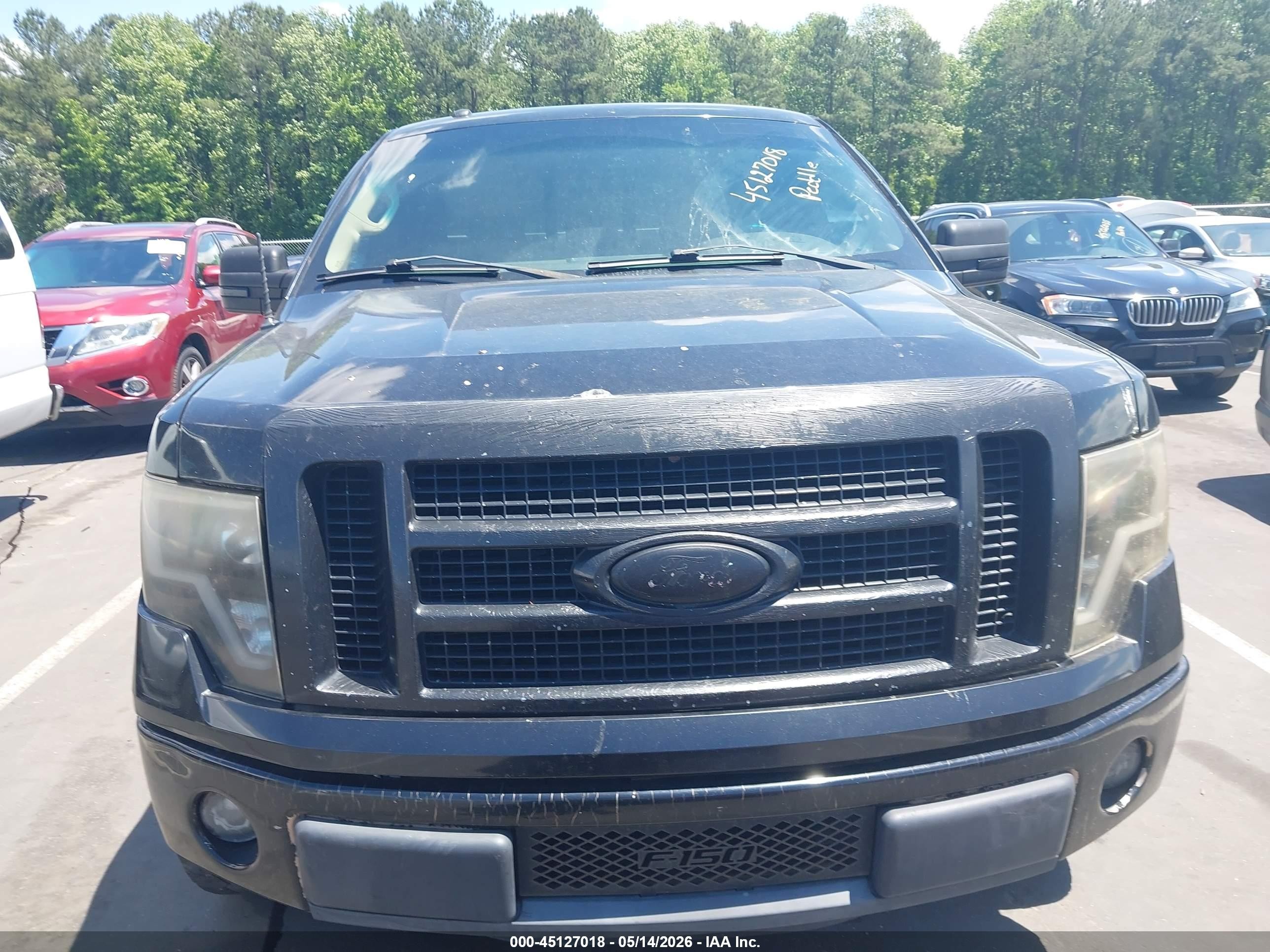2011 Ford F-150 Lariat Черный vin: 1FTFW1CT1BFA90957