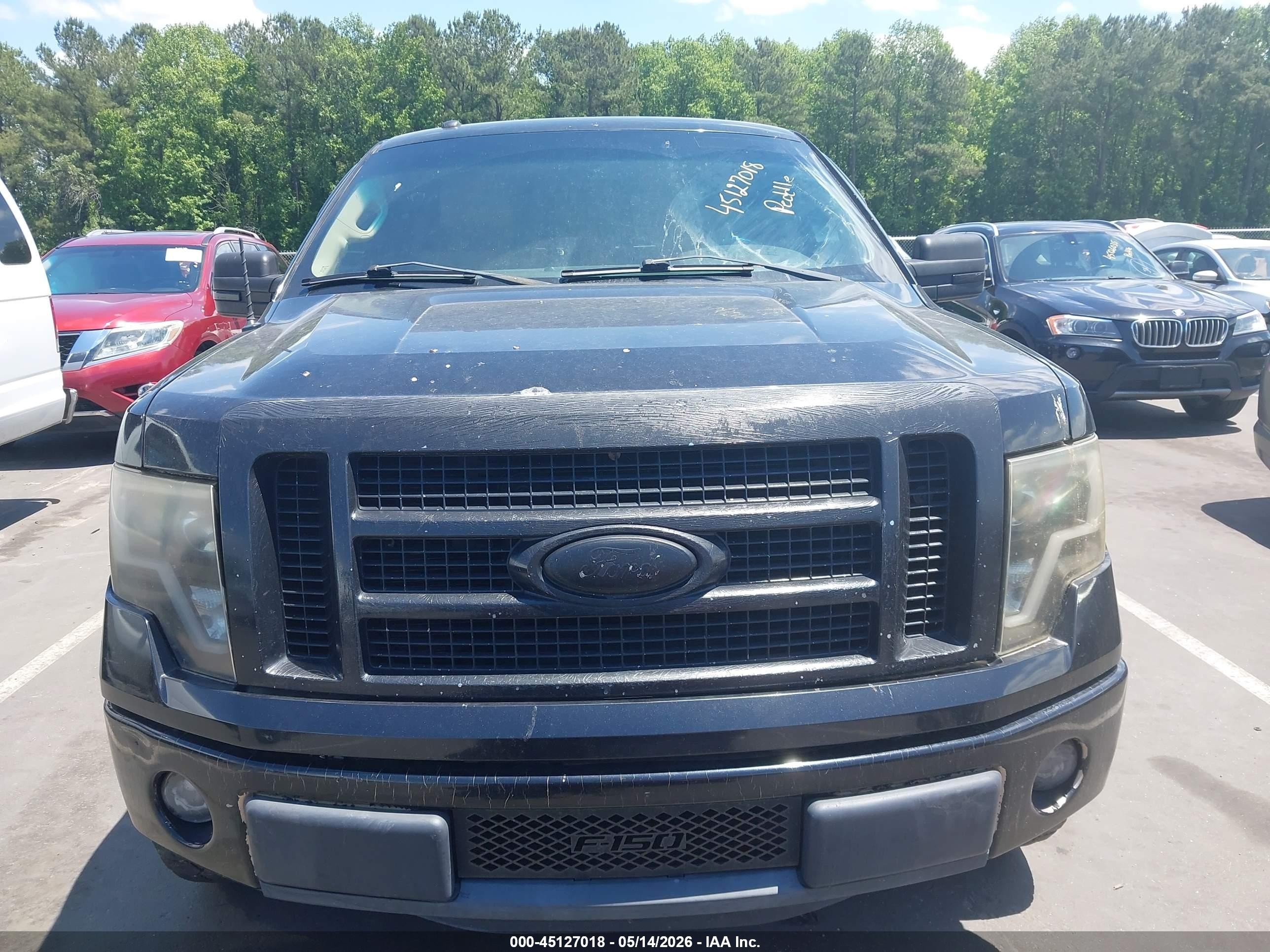 2011 Ford F-150 Lariat Черный vin: 1FTFW1CT1BFA90957