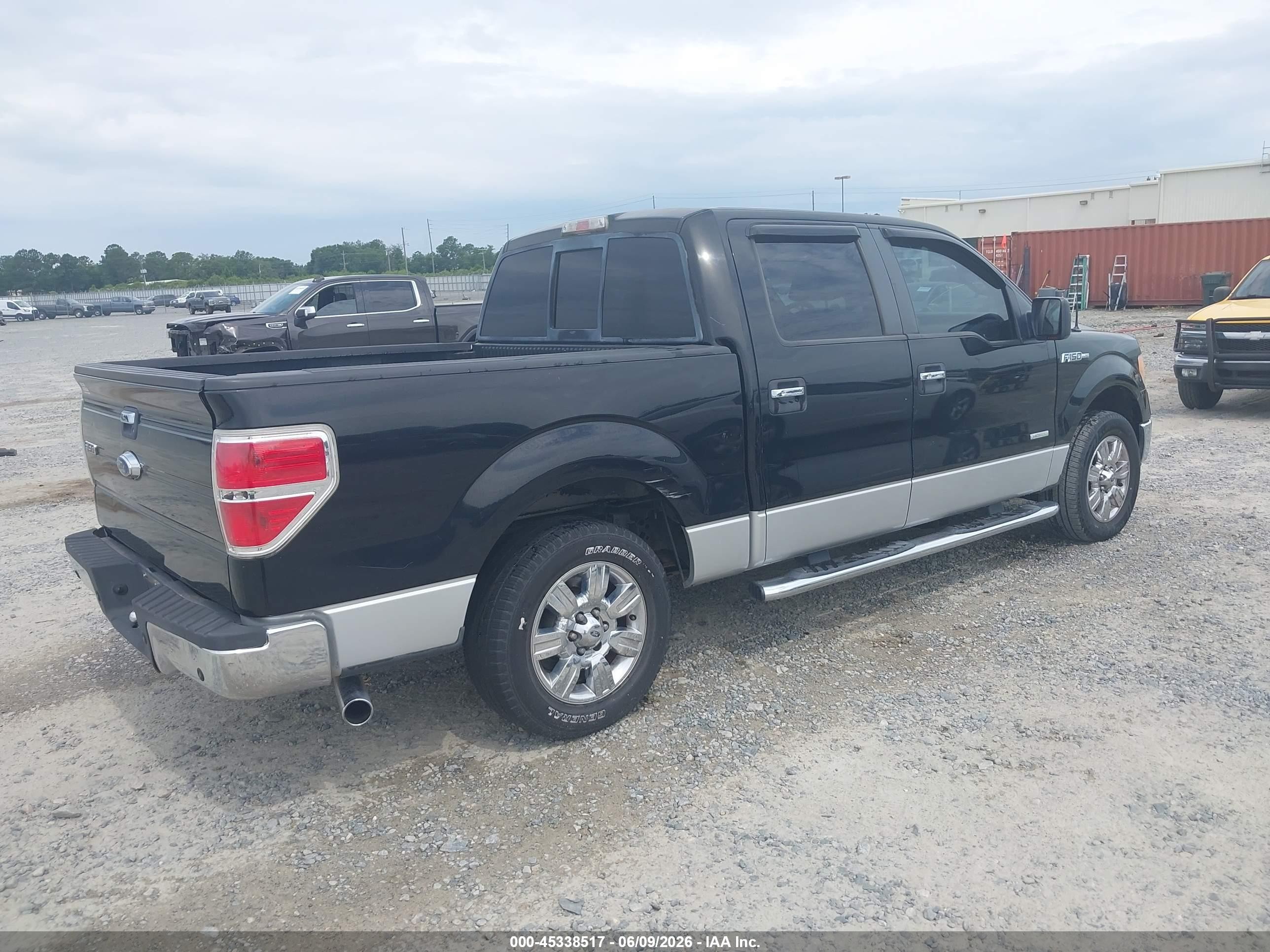 2011 Ford F-150 Xlt Black vin: 1FTFW1CT1BFC03077