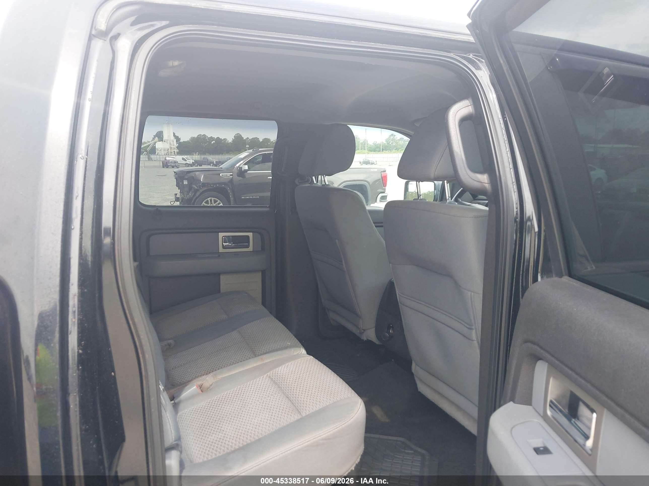 2011 Ford F-150 Xlt Black vin: 1FTFW1CT1BFC03077